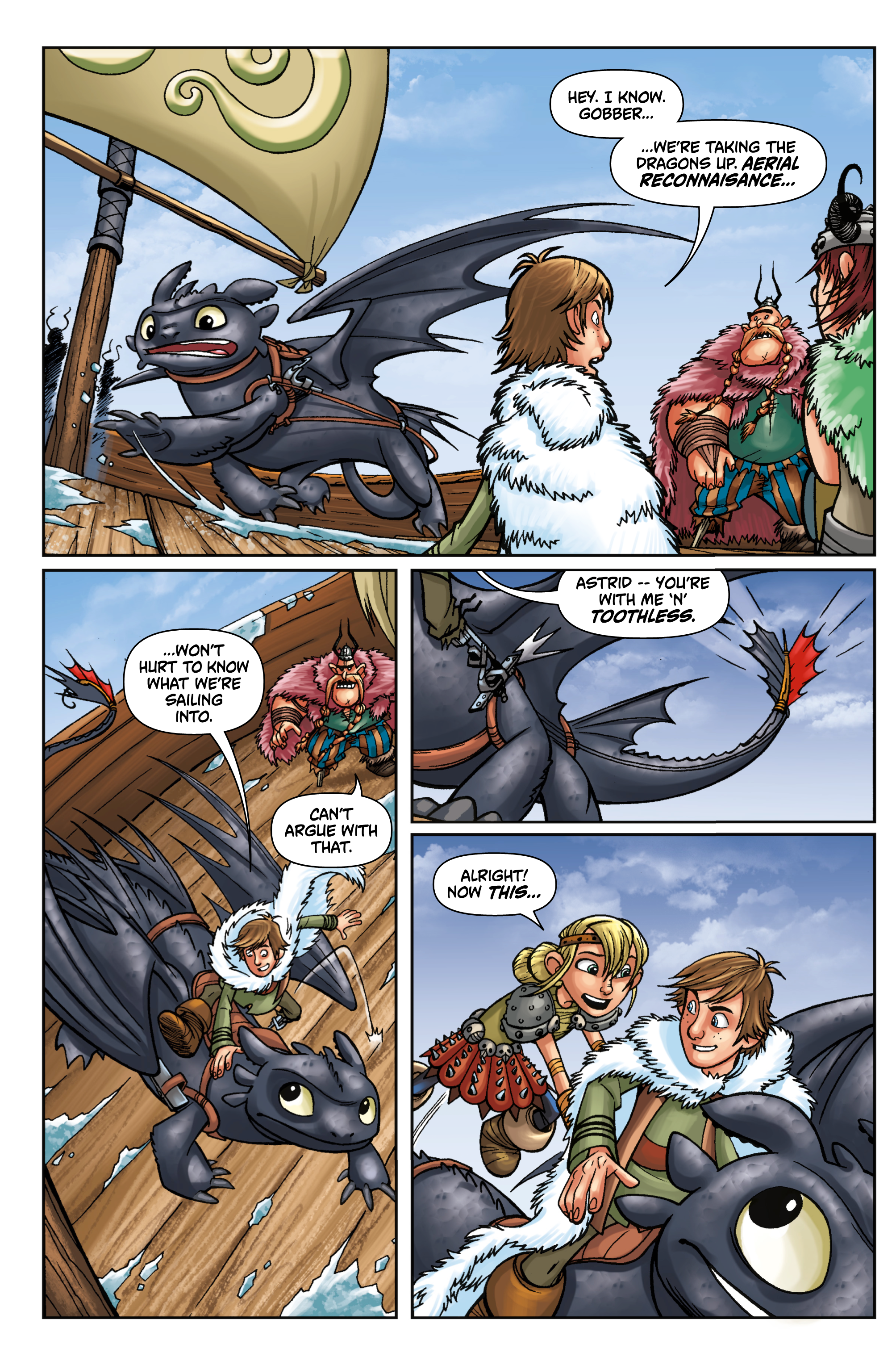 Read online DreamWorks Dragons: Riders of Berk comic -  Issue # _TPB - 23