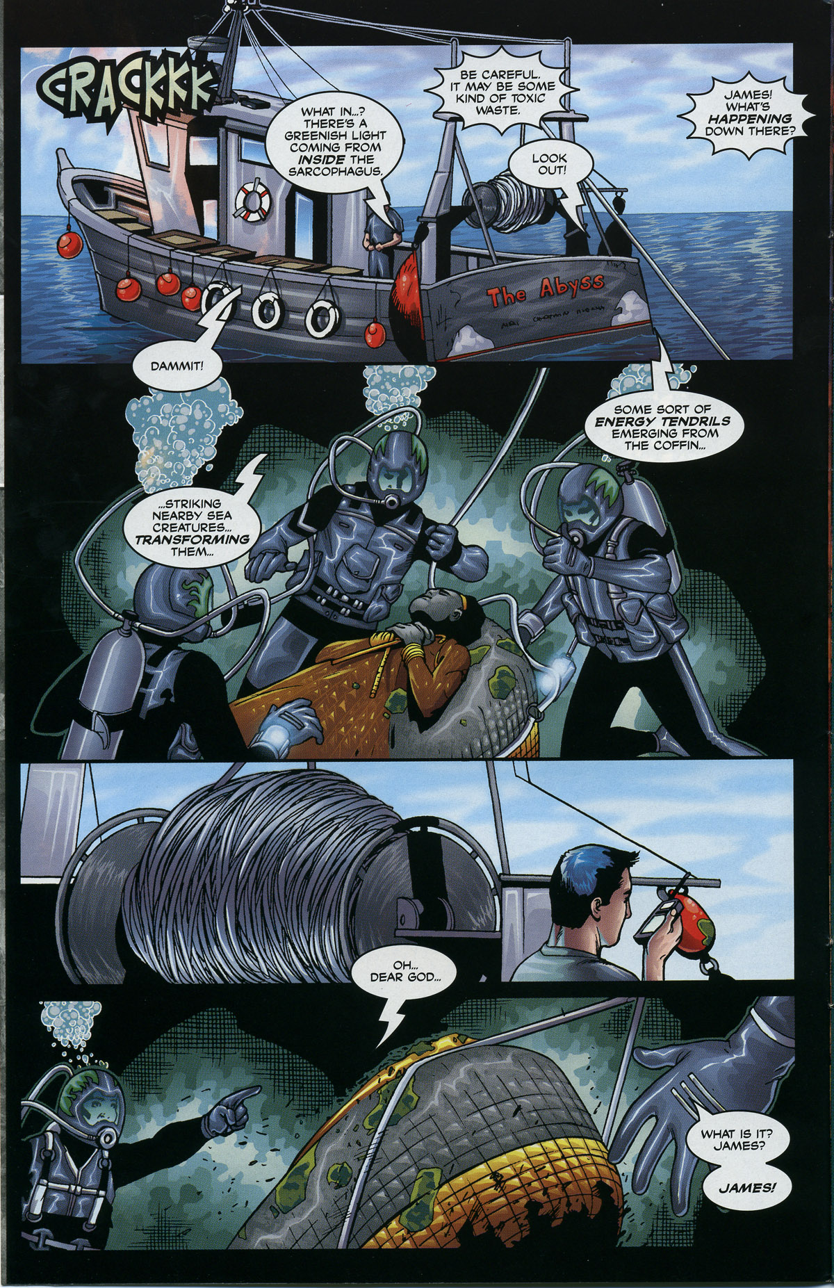Read online Avengelyne: Dark Depths comic -  Issue #0.5 - 7