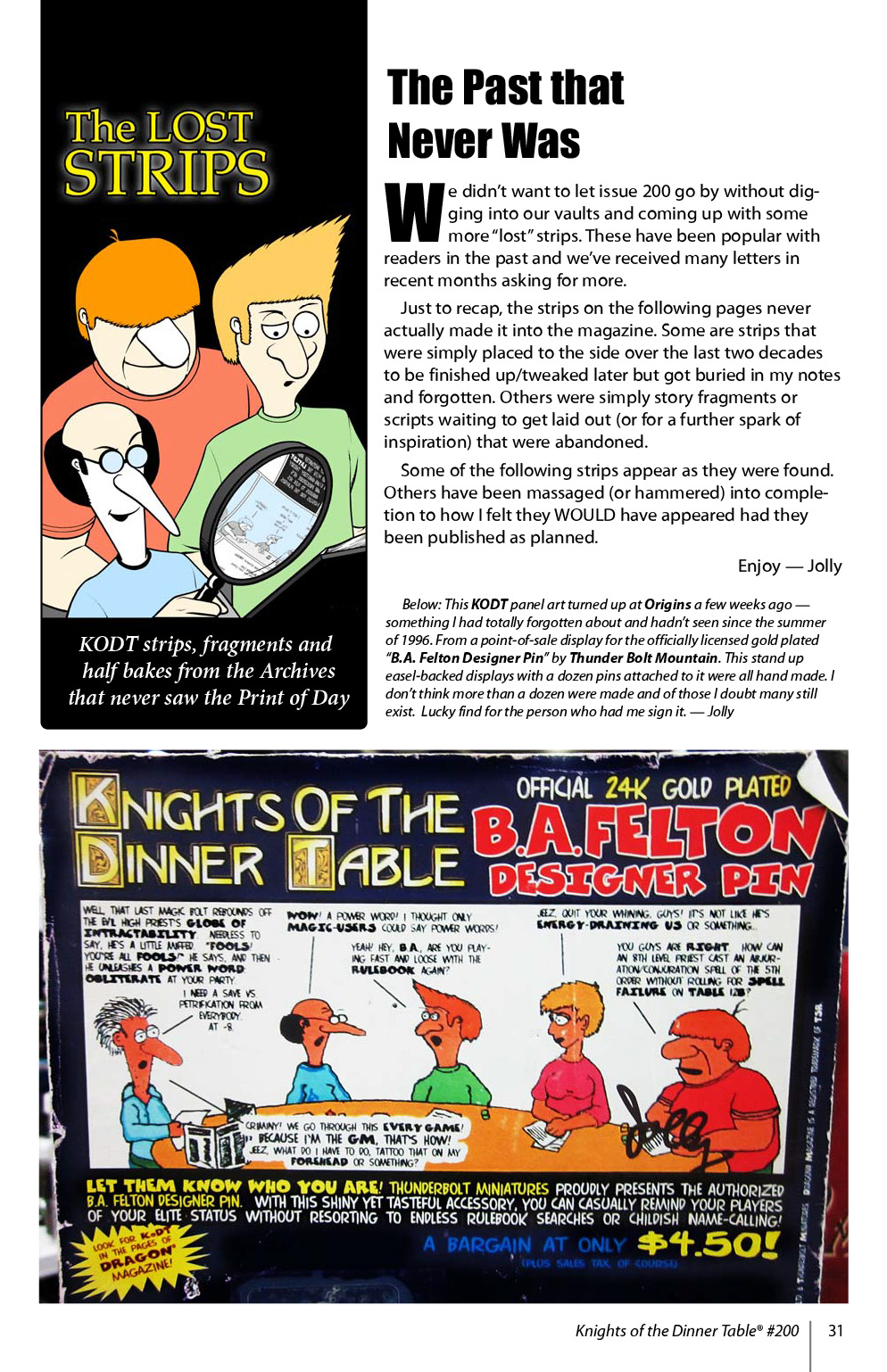 Read online Knights of the Dinner Table comic -  Issue #200 - 33