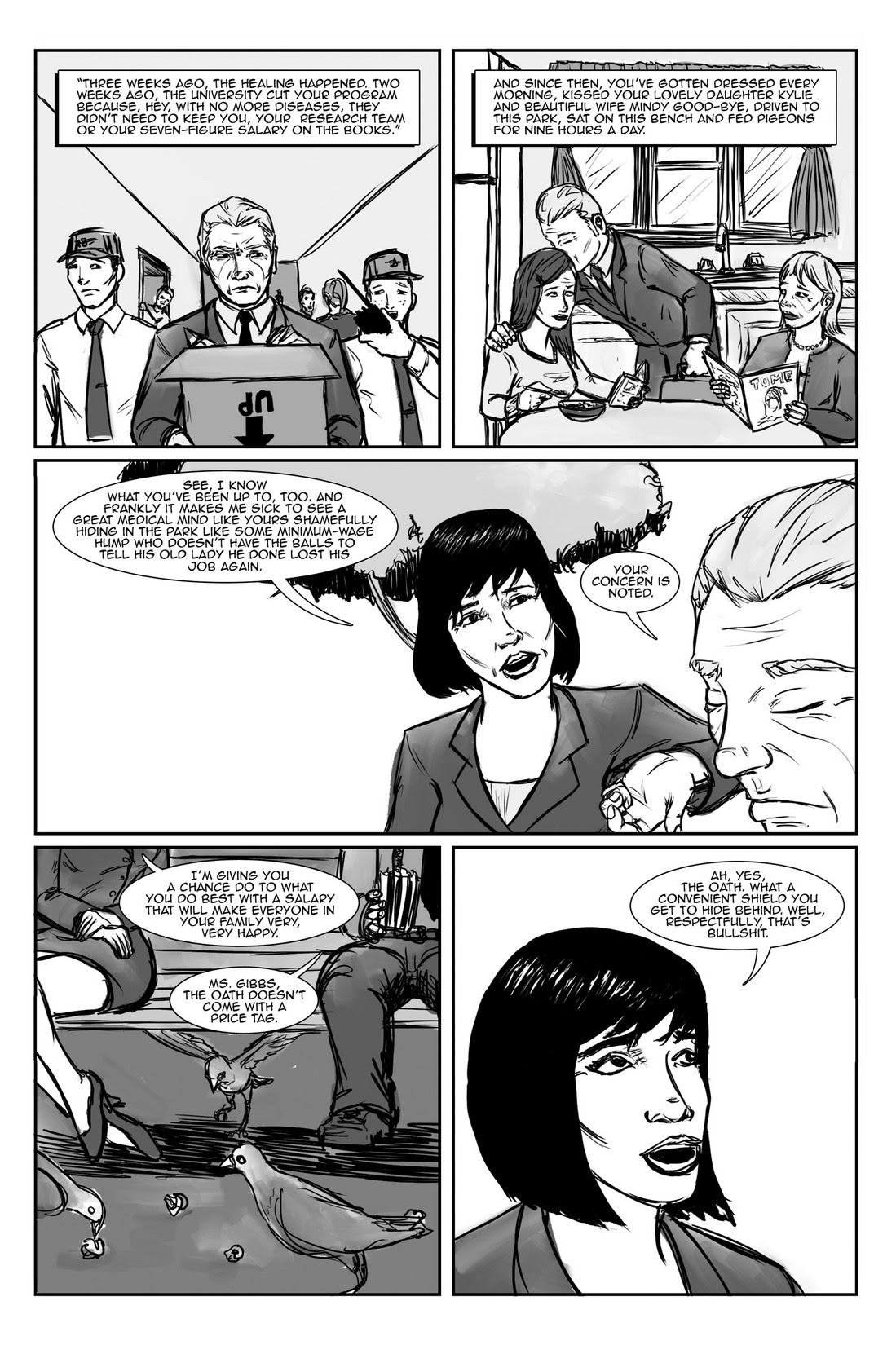 Read online Healed comic -  Issue #4 - 6