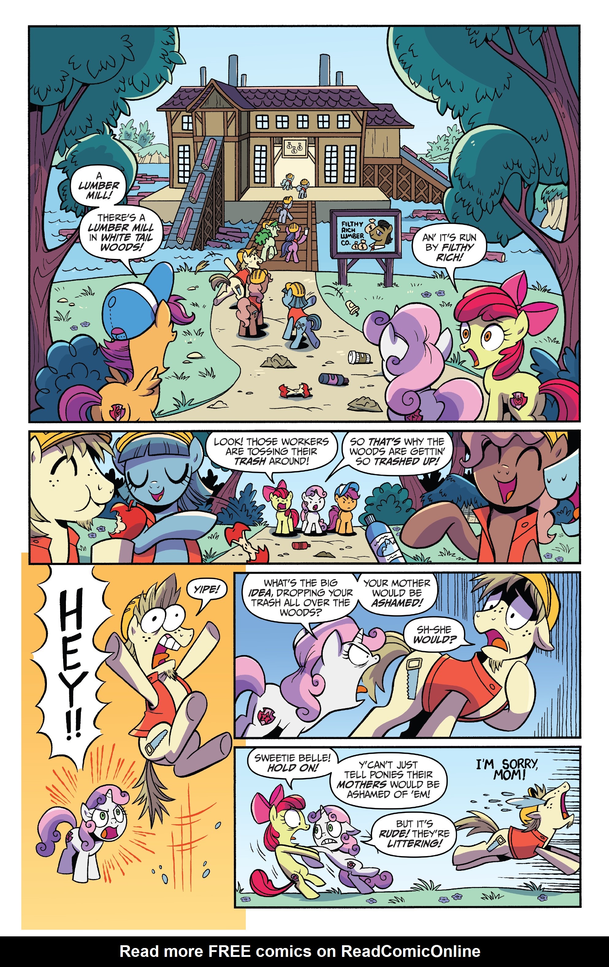 Read online My Little Pony: Spirit of the Forest comic -  Issue #1 - 14