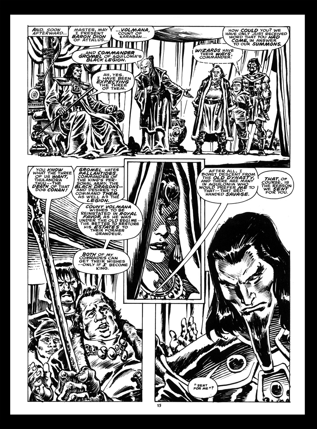 Read online The Savage Sword Of Conan comic -  Issue #214 - 16