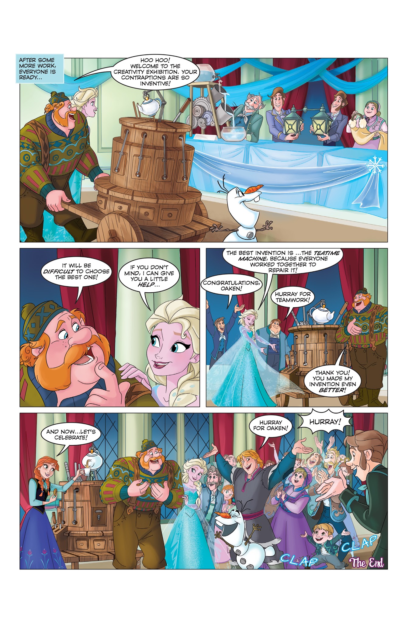 Read online Disney Frozen comic -  Issue #6 - 30