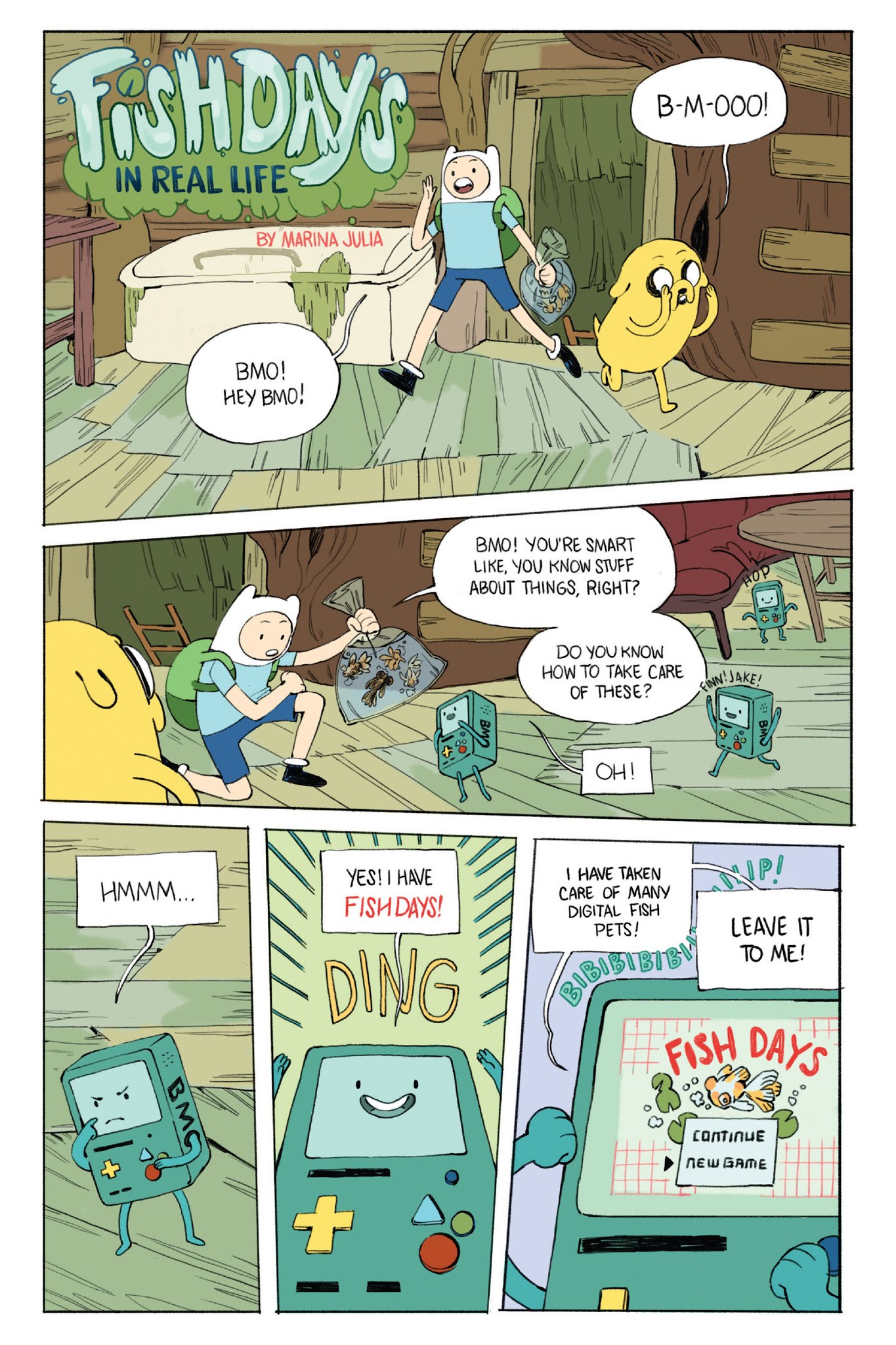 Read online Adventure Time: Islands comic -  Issue # TPB - 72