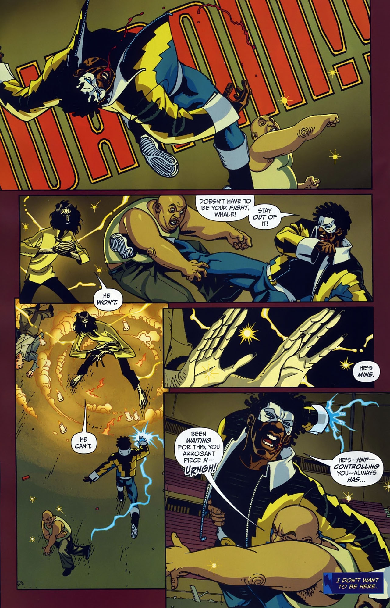 Read online Black Lightning: Year One comic -  Issue #6 - 15