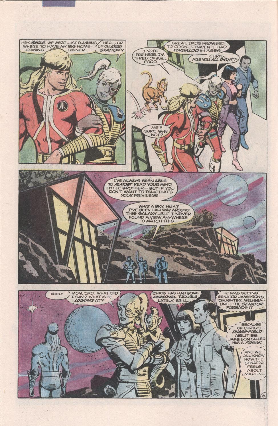 Read online Atari Force (1984) comic -  Issue #4 - 7