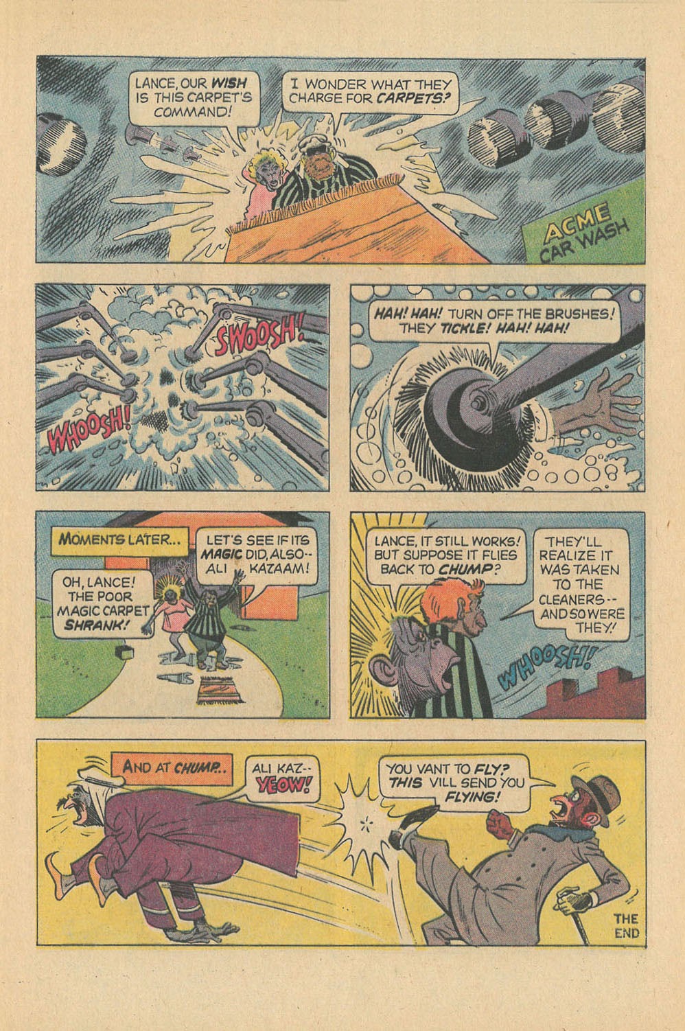 Read online Lancelot Link Secret Chimp comic -  Issue #8 - 9