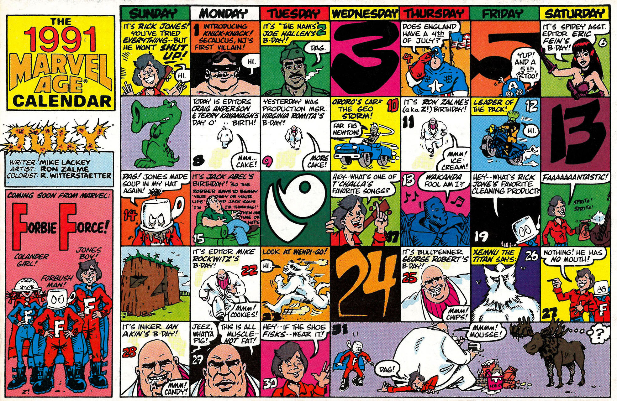 Read online Marvel Age comic -  Issue #103 - 35