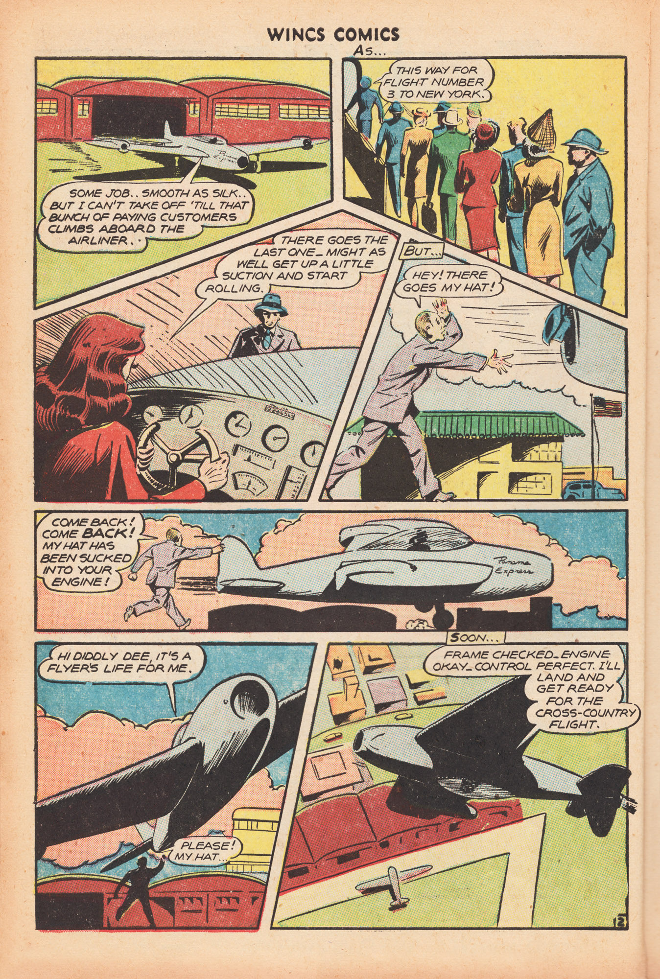 Read online Wings Comics comic -  Issue #73 - 14