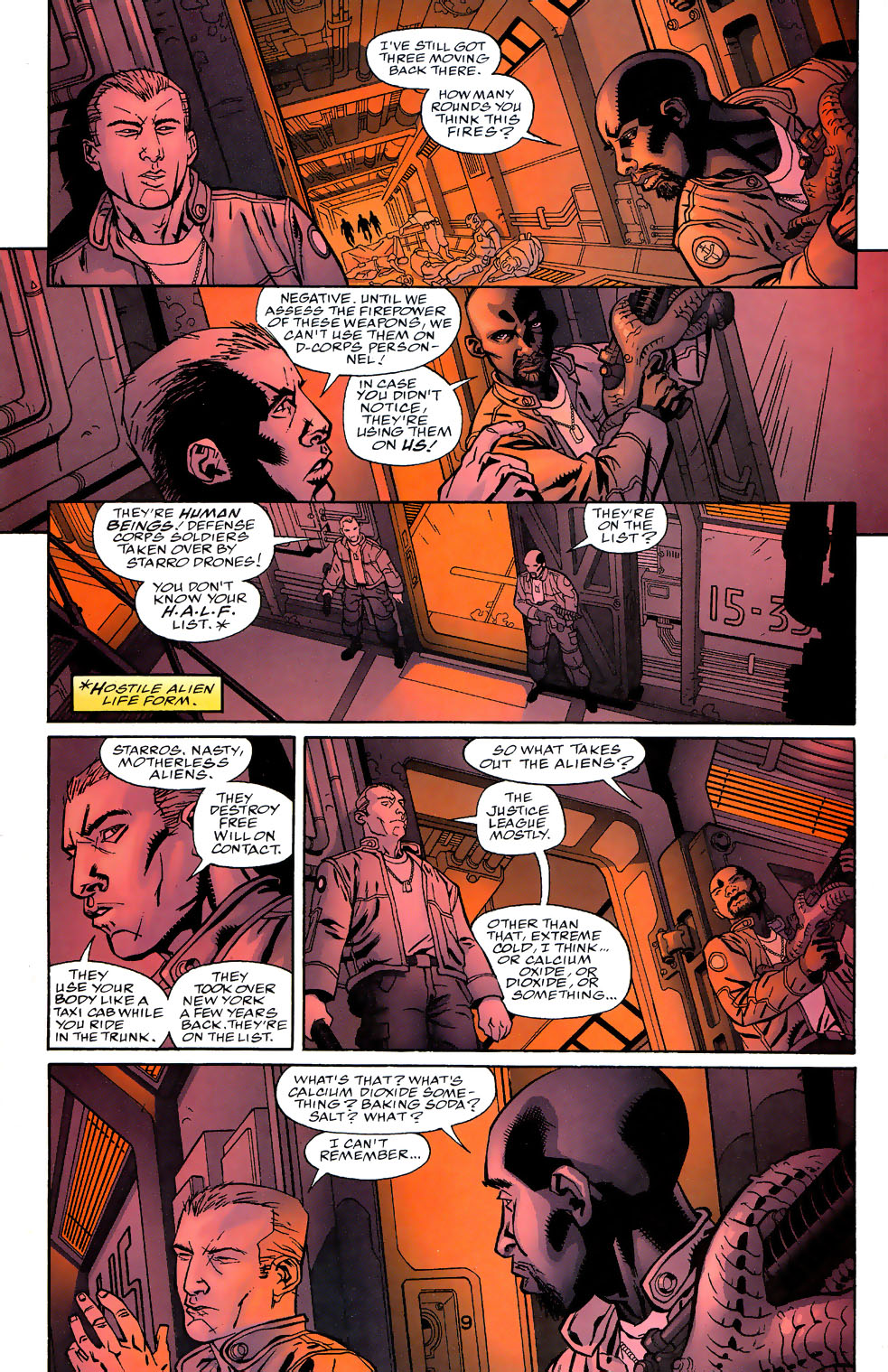 Read online Human Defense Corps comic -  Issue #2 - 10