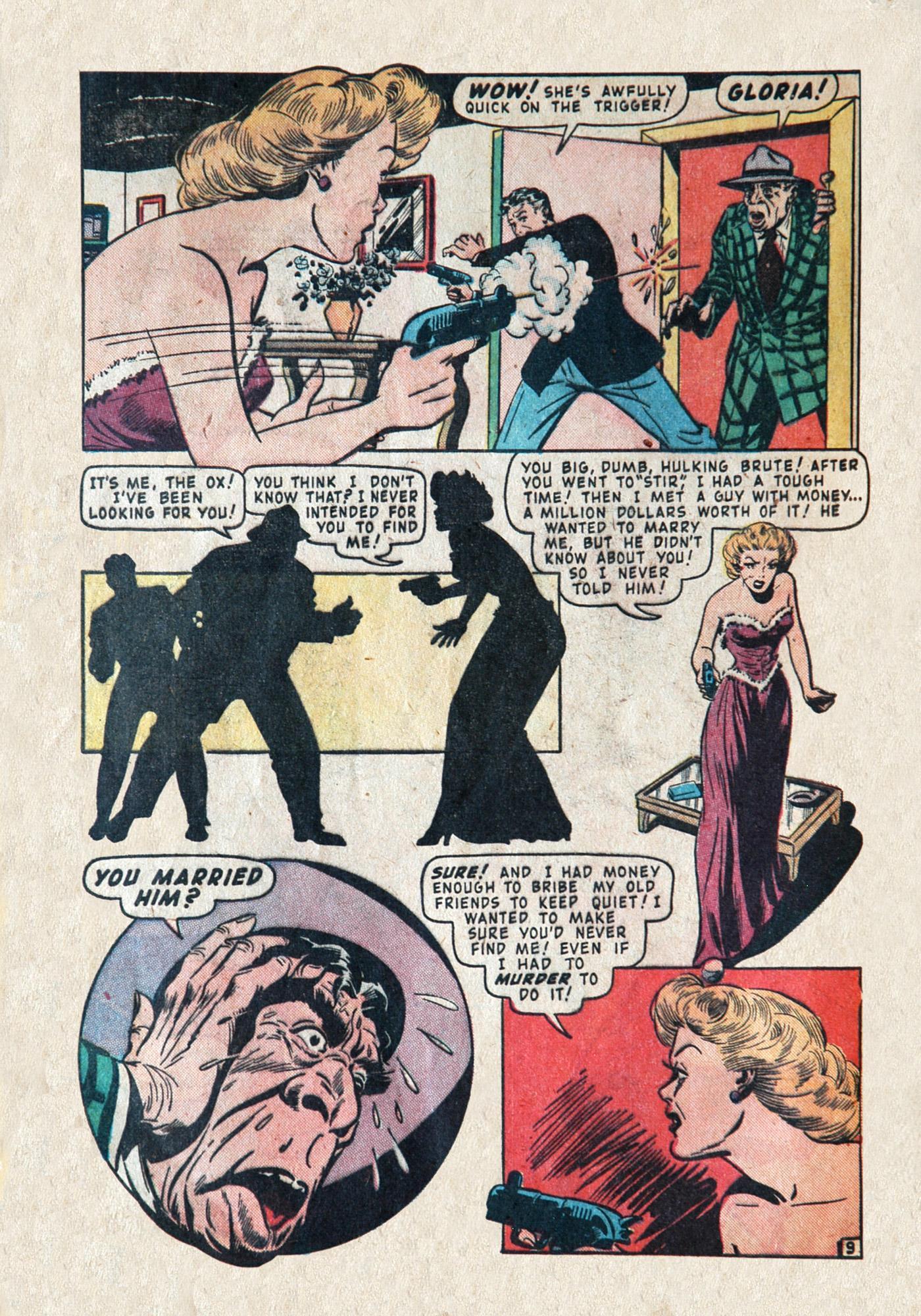 Read online Blonde Phantom Comics comic -  Issue #14 - 32