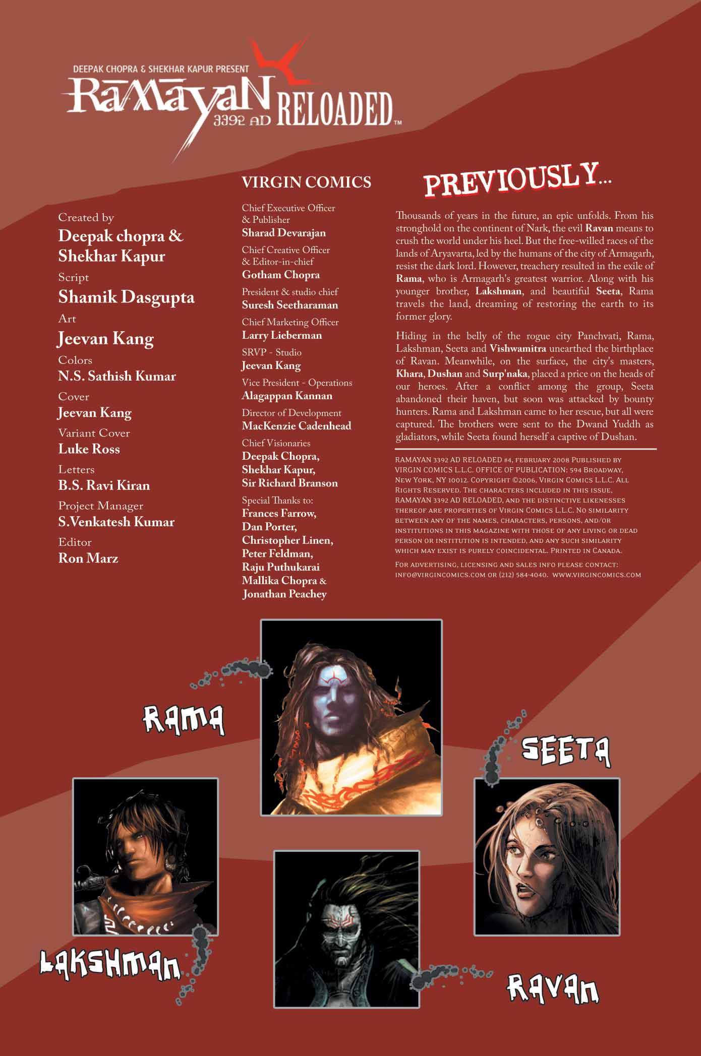 Read online Ramayan 3392 A.D. Reloaded comic -  Issue #4 - 2