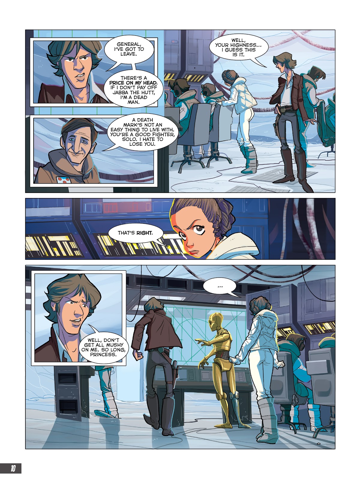 Star Wars: The Empire Strikes Back Graphic Novel Adaptation issue Full - Page 9