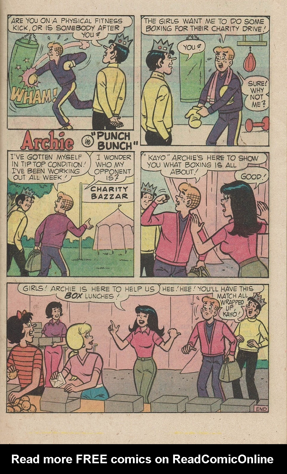 Read online Archie's Joke Book Magazine comic -  Issue #270 - 17