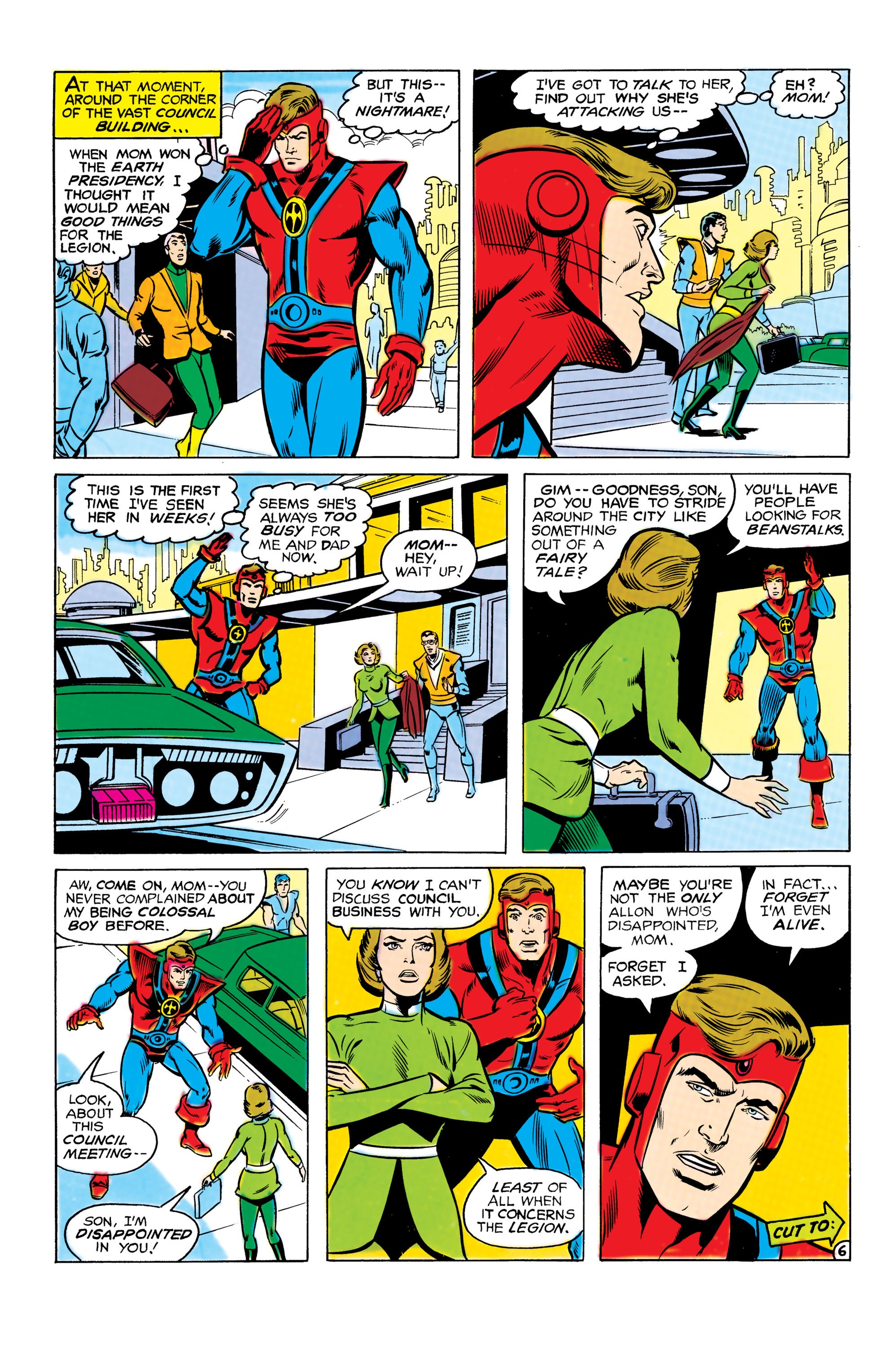 Read online Legion of Super-Heroes (1980) comic -  Issue #273 - 7