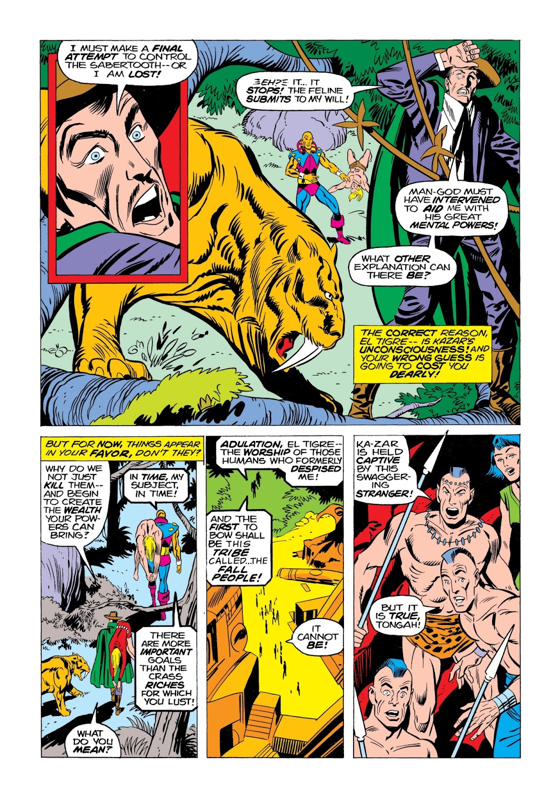 Marvel Masterworks: Ka-Zar issue TPB 2 - Page 261