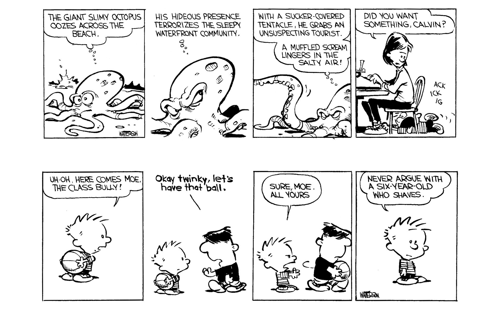 Read online Calvin and Hobbes comic -  Issue #1 - 47