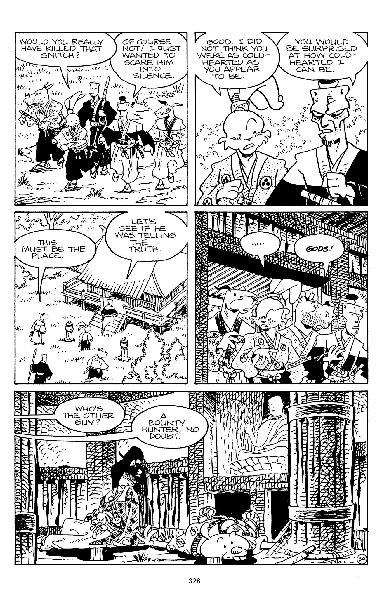 Read online The Usagi Yojimbo Saga comic -  Issue # TPB 6 - 326
