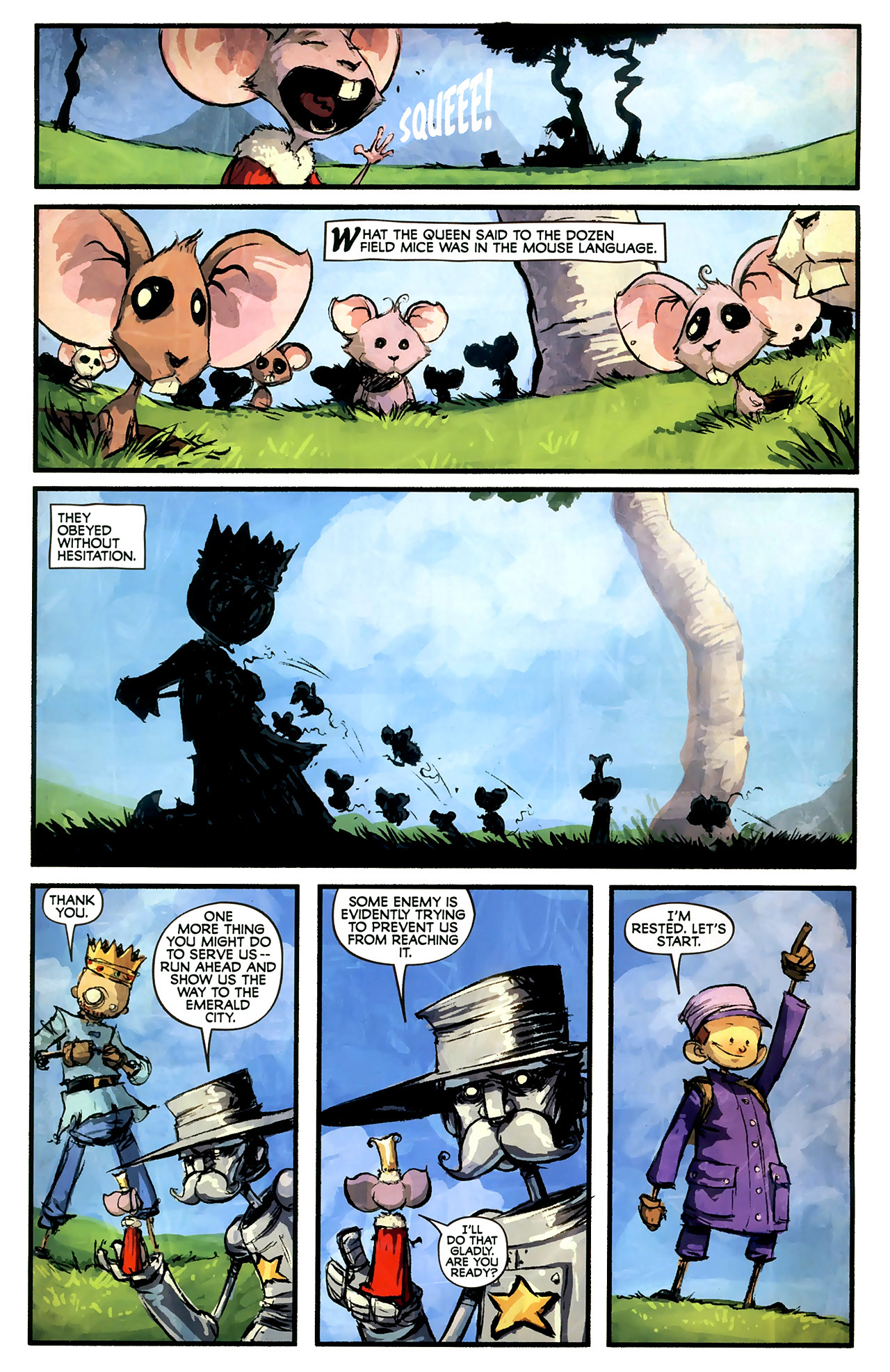 Read online The Marvelous Land of Oz comic -  Issue #5 - 7