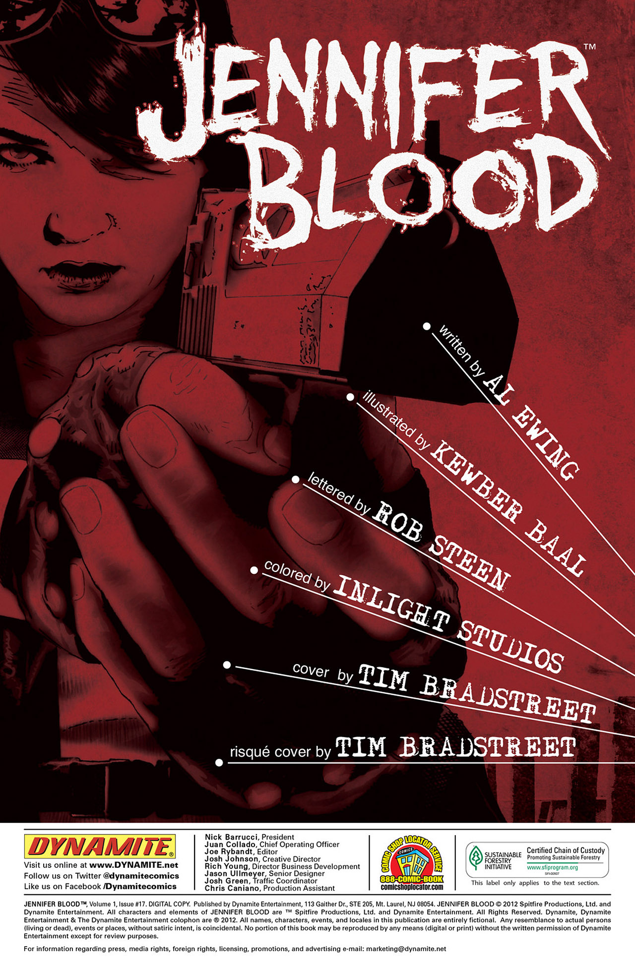 Read online Jennifer Blood comic -  Issue #17 - 3