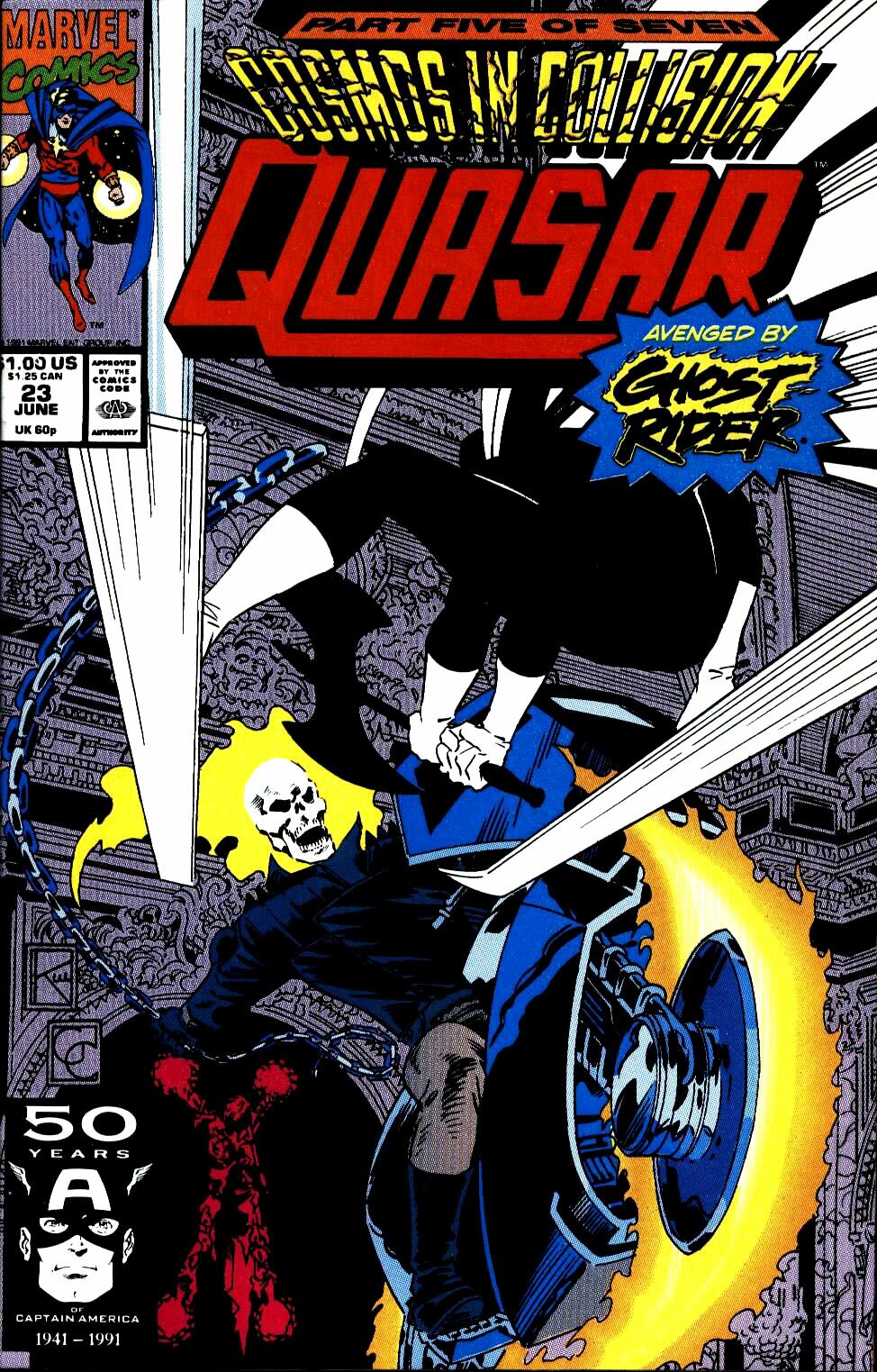 Read online Quasar comic -  Issue #23 - 1