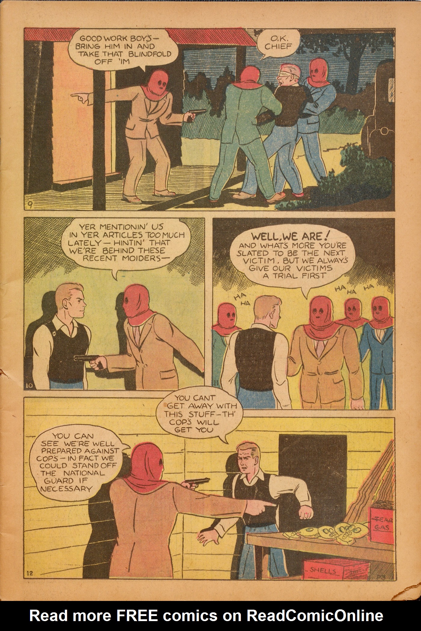 Read online Keen Detective Funnies comic -  Issue #2 - 5