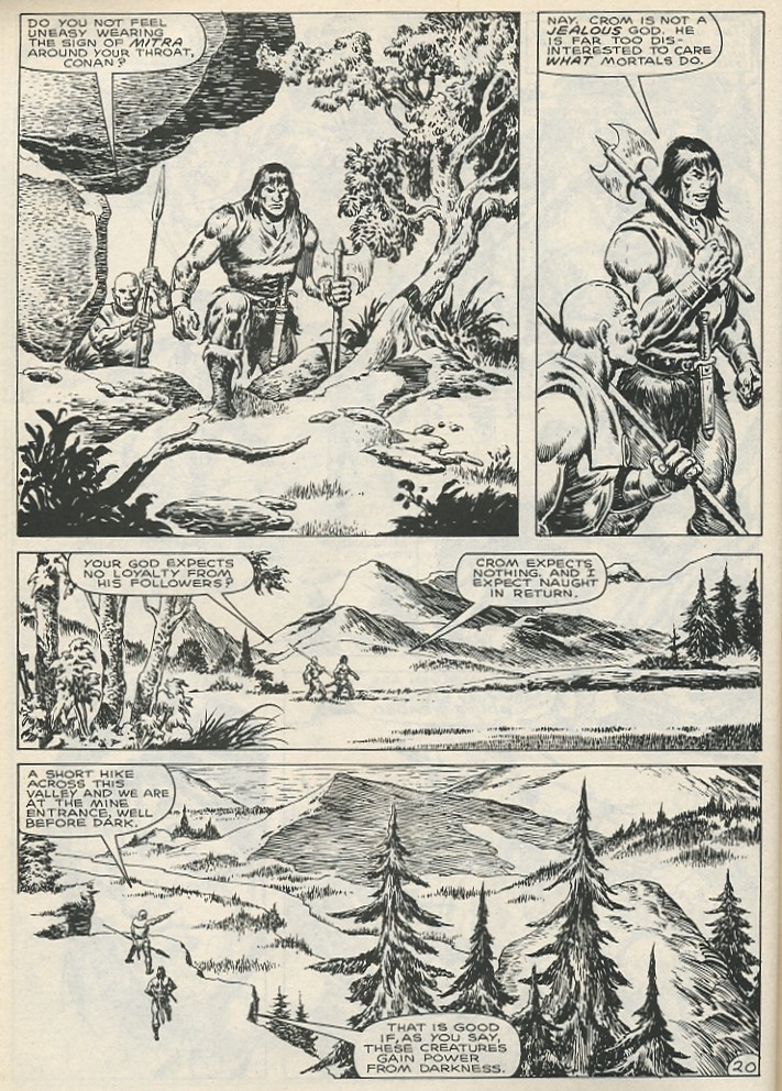 Read online The Savage Sword Of Conan comic -  Issue #141 - 26