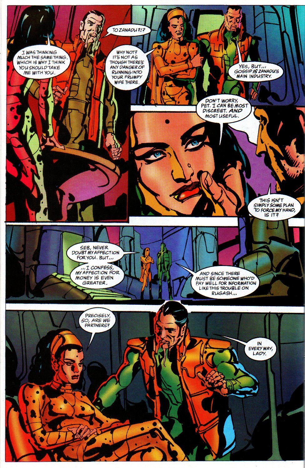 Read online John Jakes' Mulkon Empire comic -  Issue #3 - 12