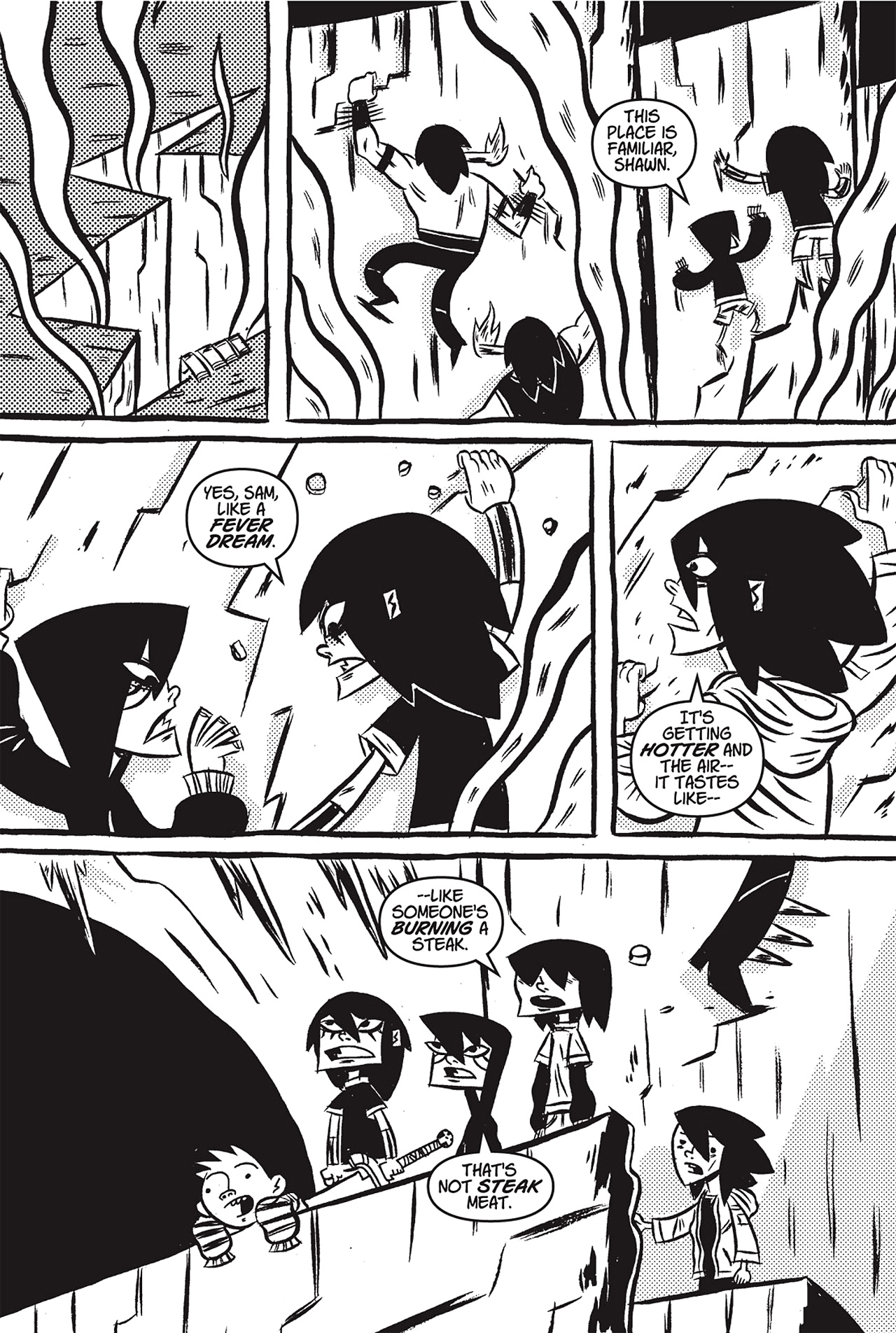 Read online Black Metal comic -  Issue #1 - 127