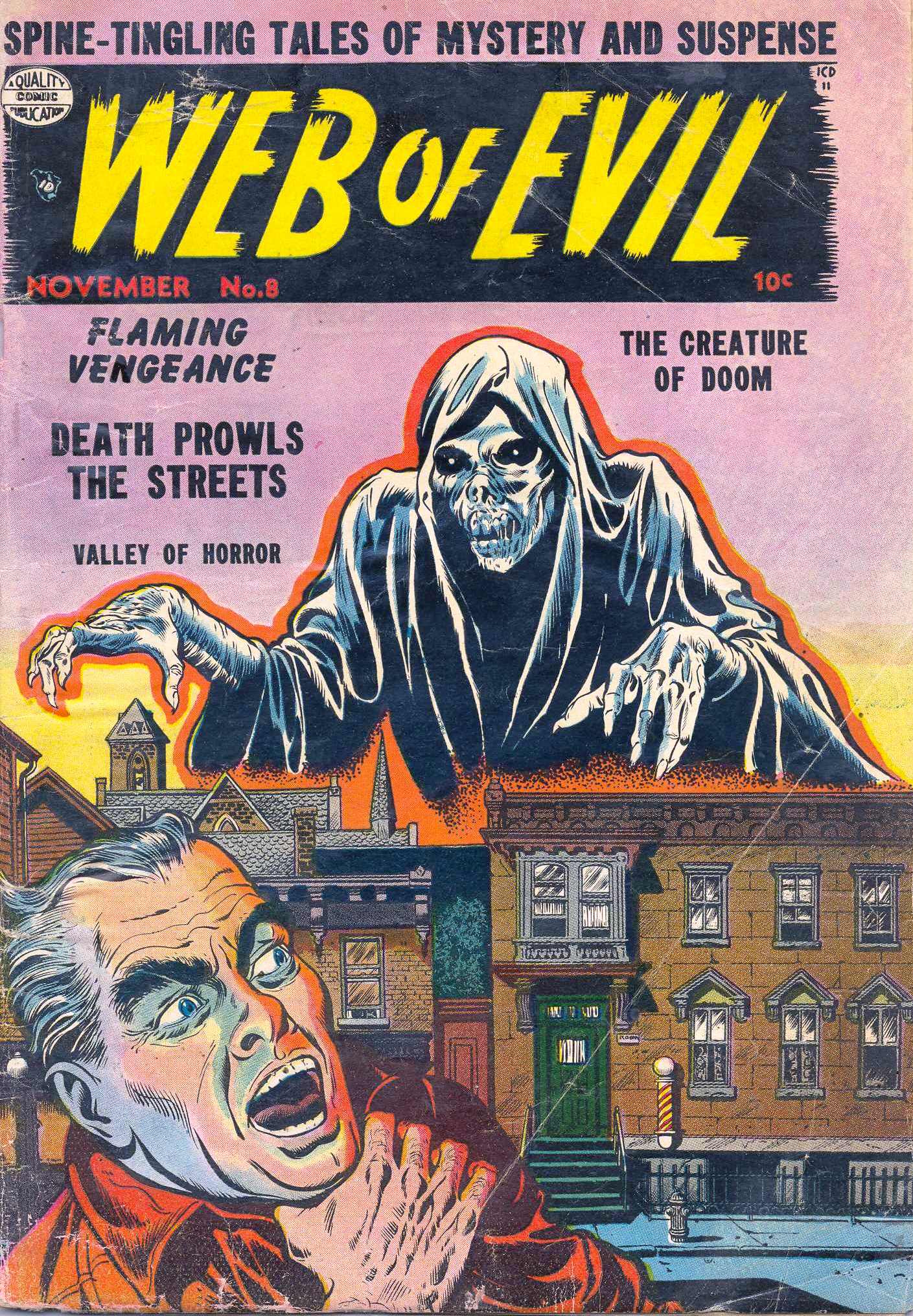 Read online Web of Evil comic -  Issue #8 - 1
