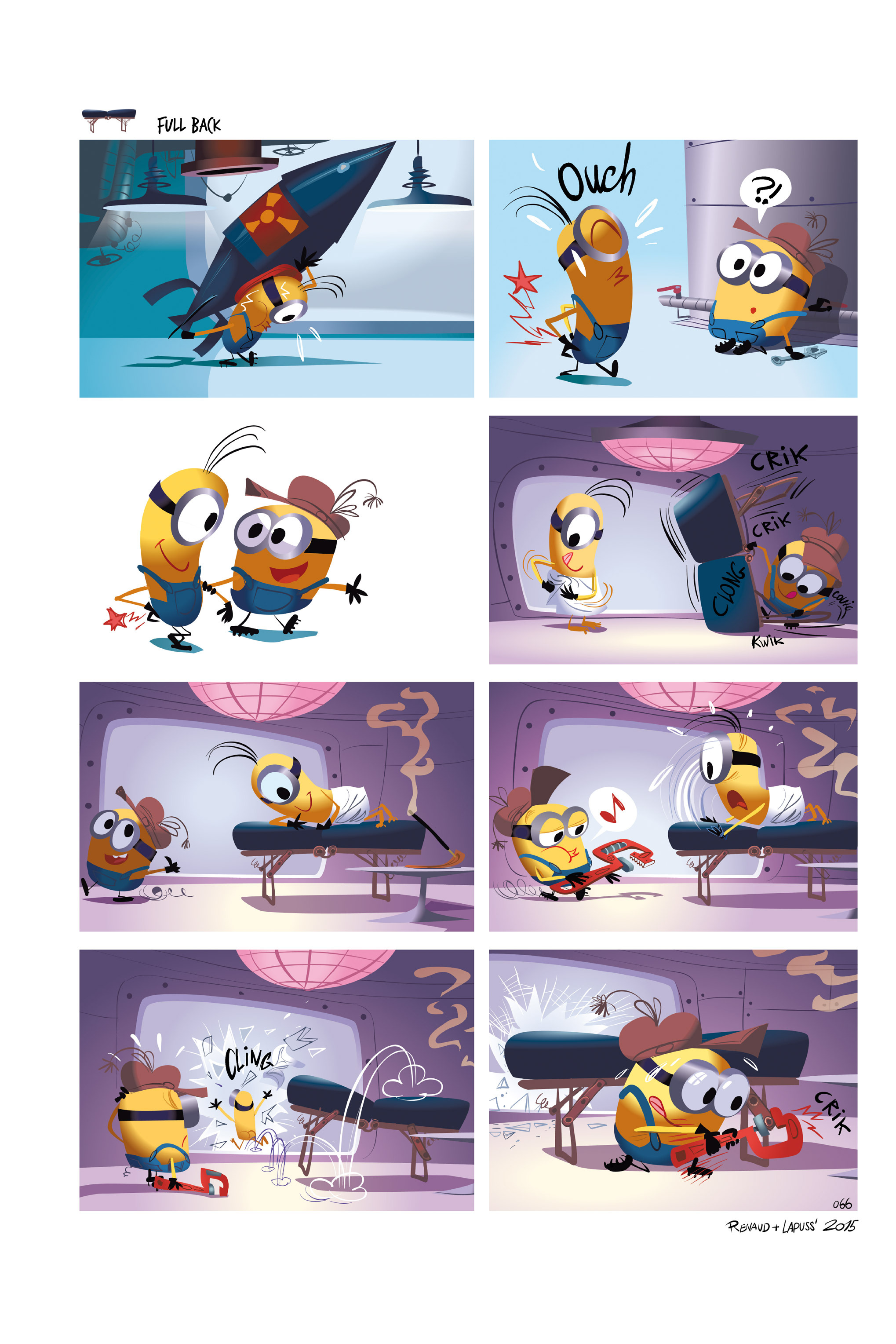 Read online Minions comic -  Issue #2 - 14