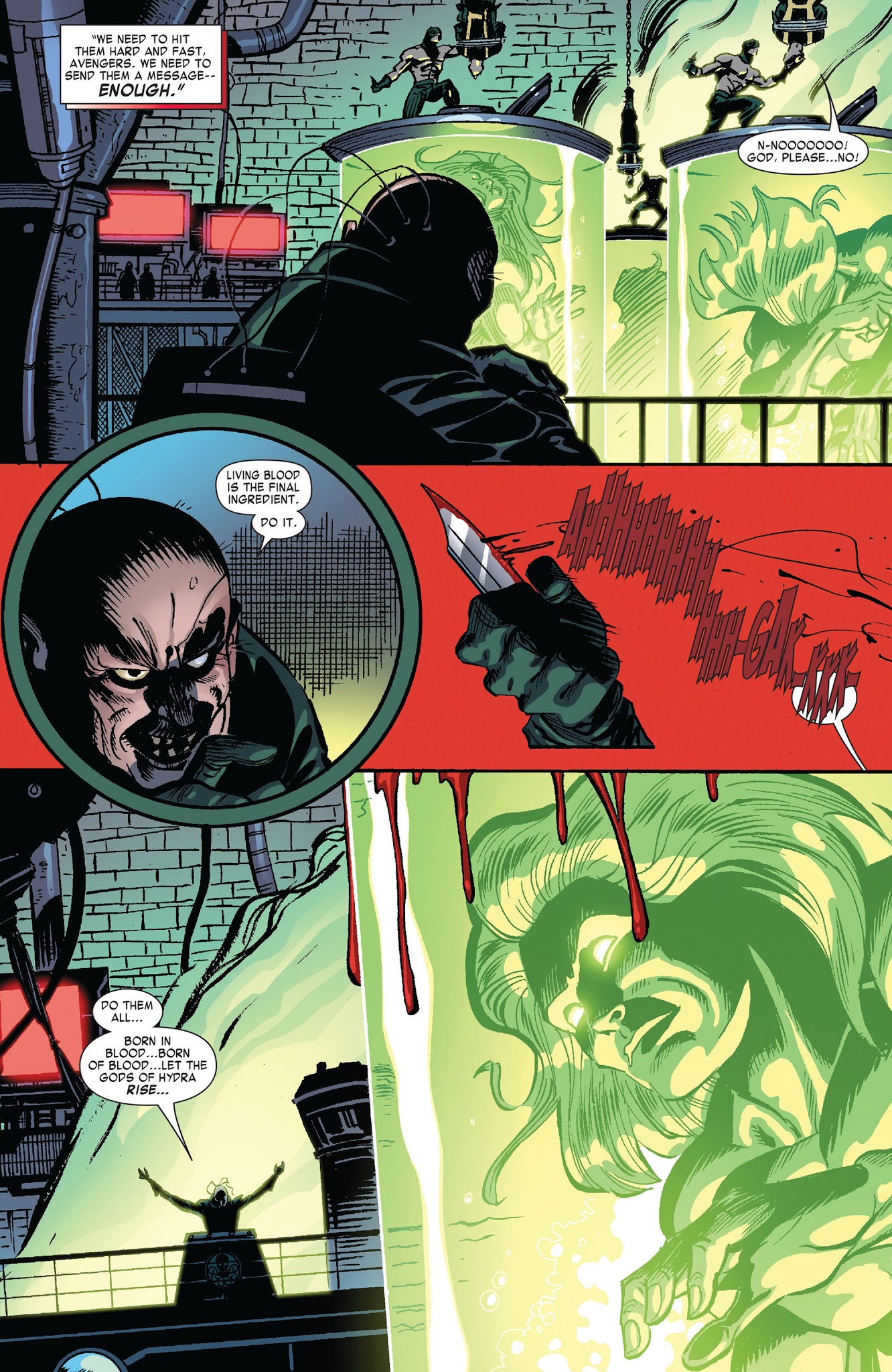 Read online Captain America: Hail Hydra comic -  Issue #5 - 10