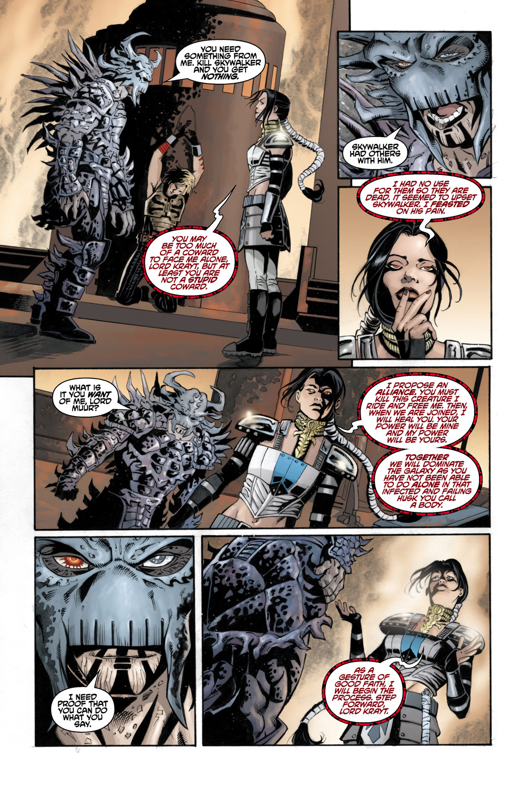 Read online Star Wars: Legacy (2006) comic -  Issue #30 - 13