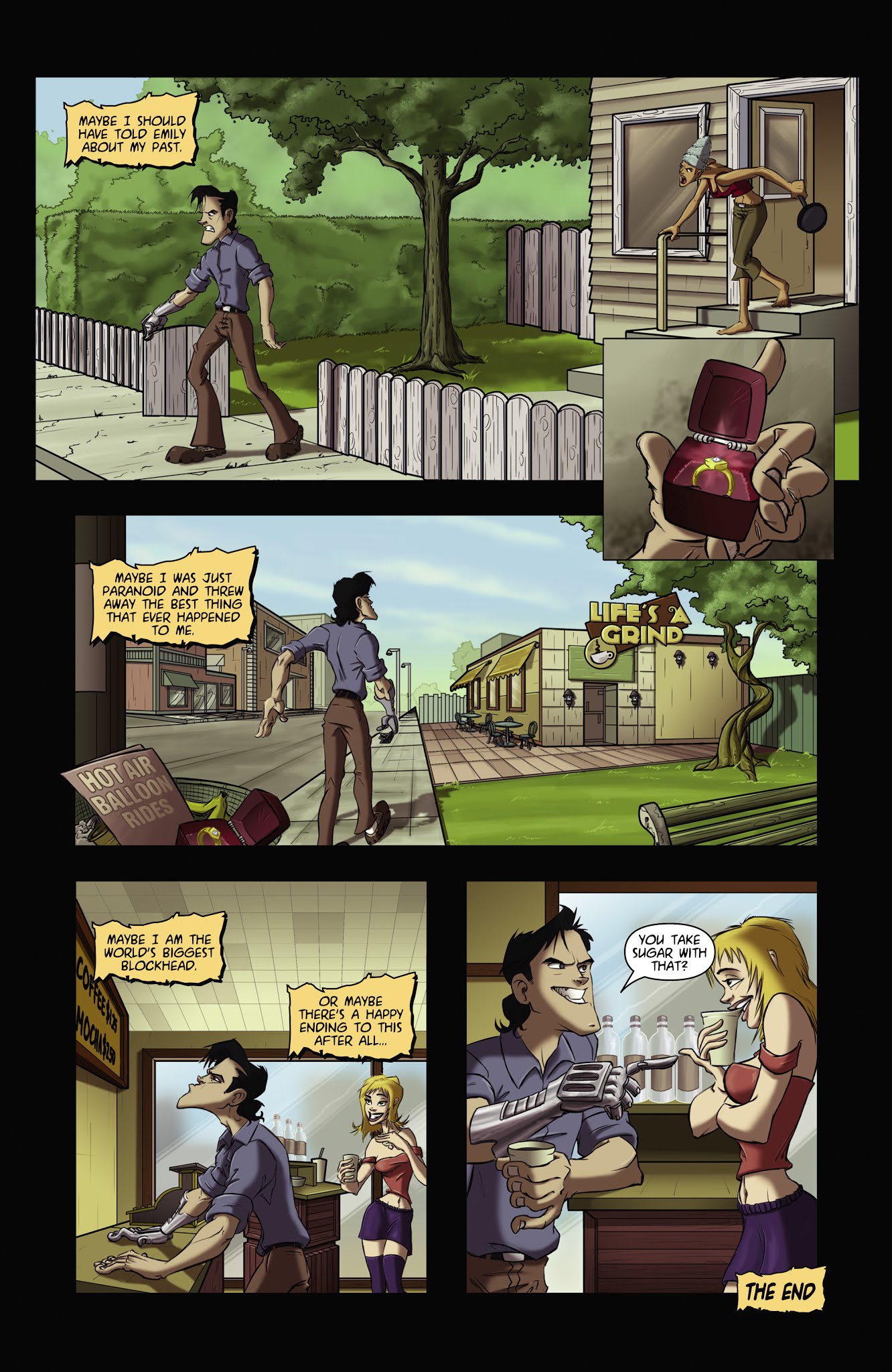 Read online Army of Darkness: Old School comic -  Issue # TPB - 105