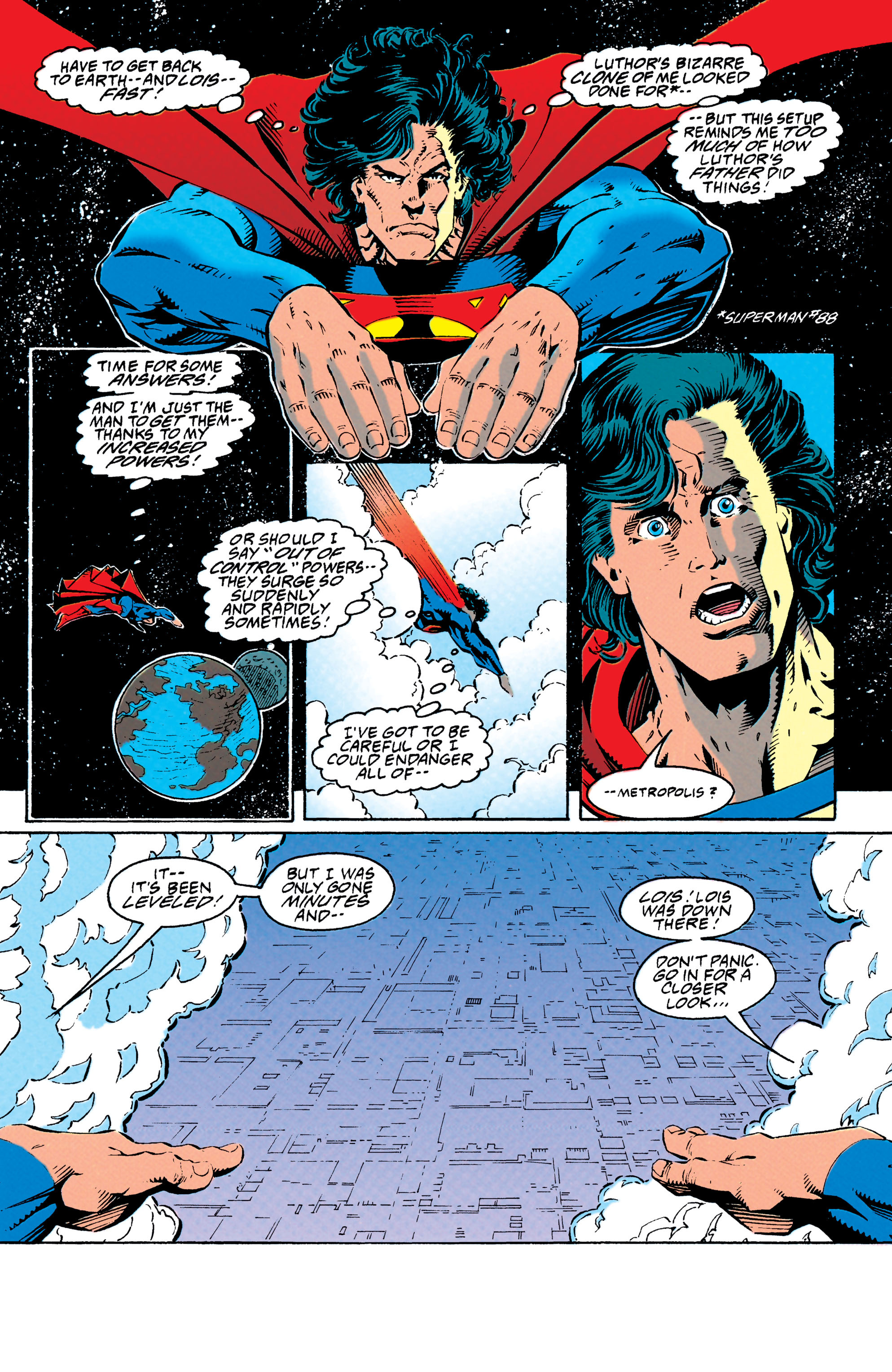 Read online Adventures of Superman (1987) comic -  Issue #511 - 2