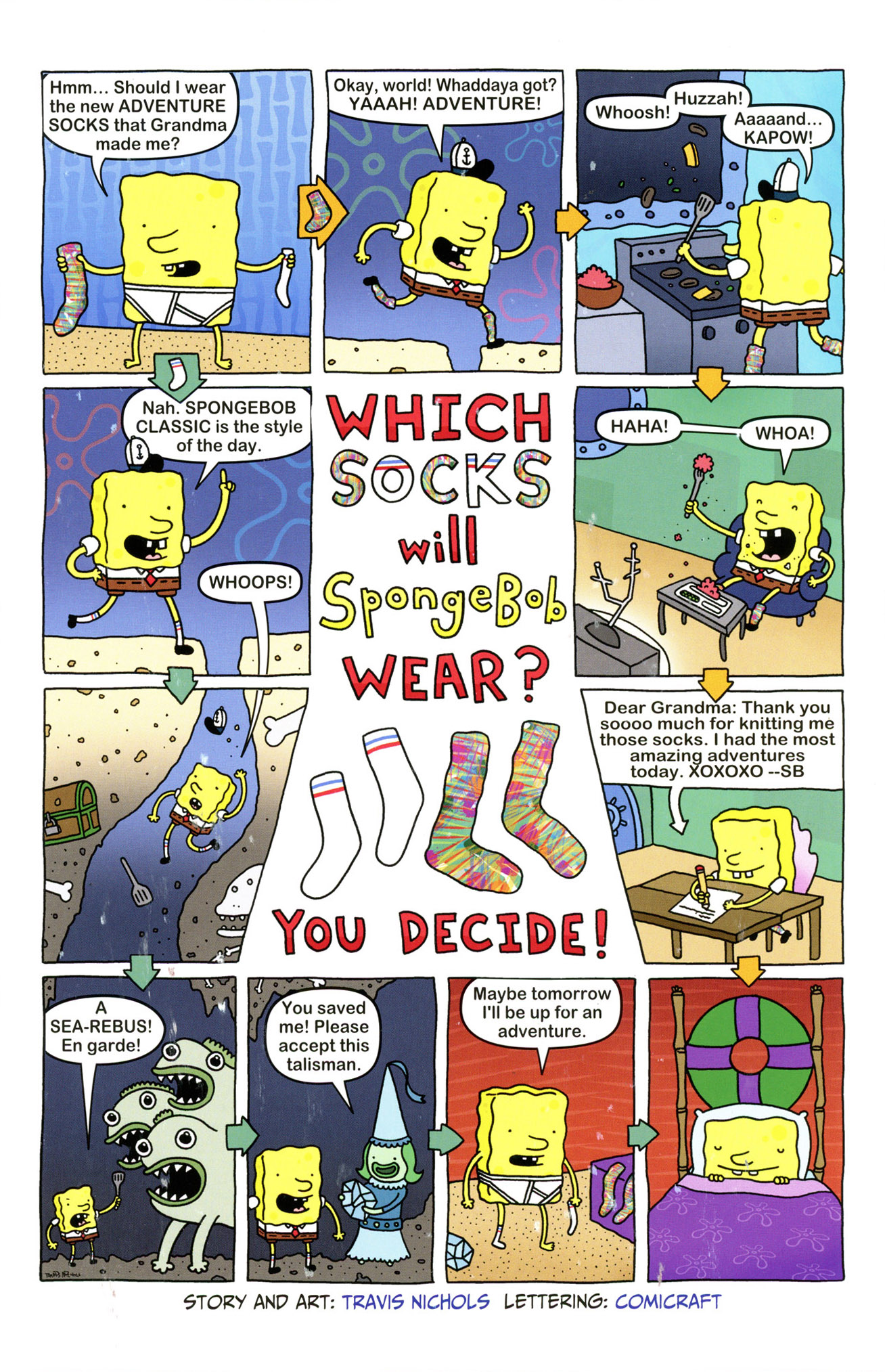 Read online SpongeBob Comics comic -  Issue #32 - 35