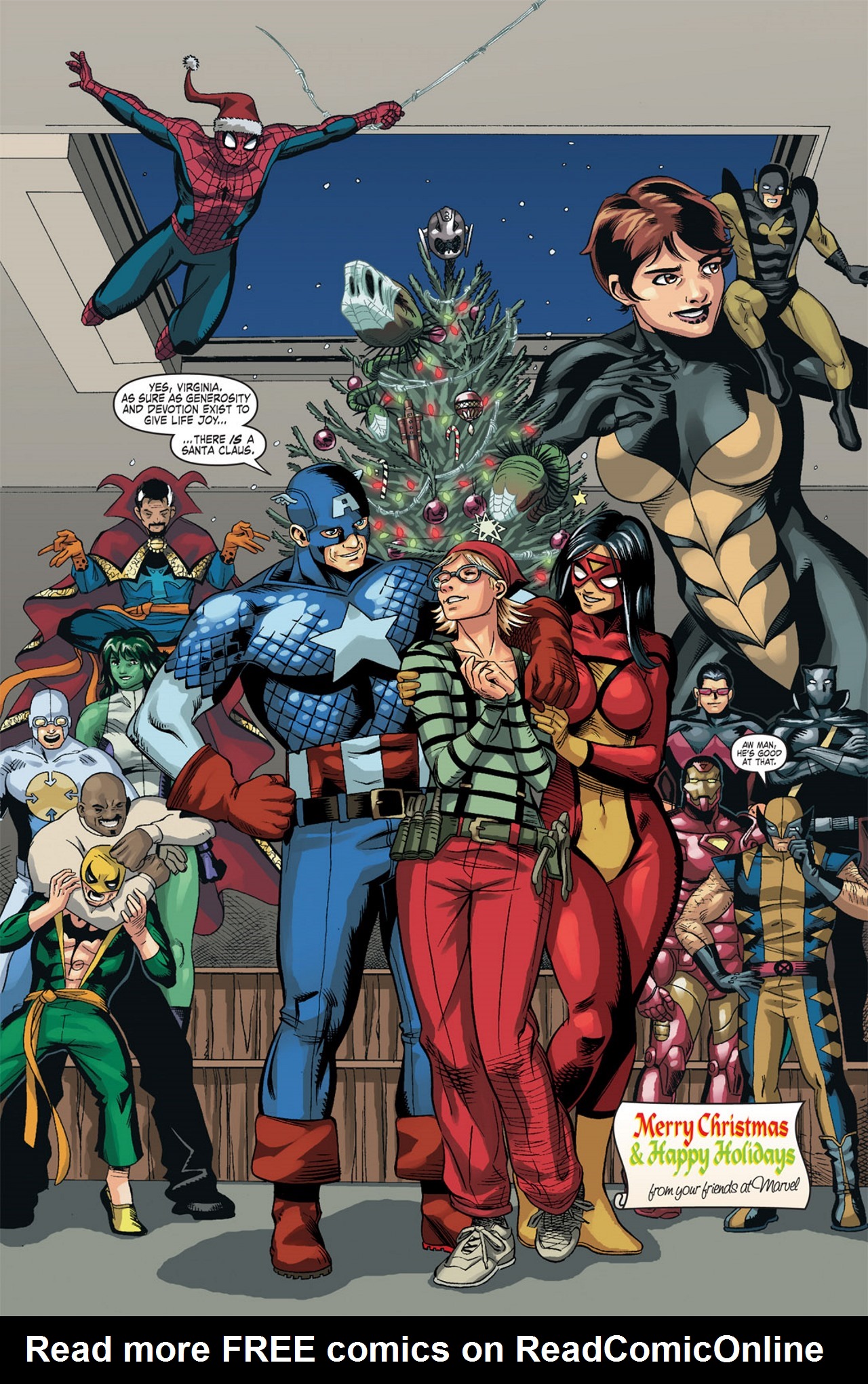 Read online Marvel Holiday Special (1991) comic -  Issue #2005 - 38