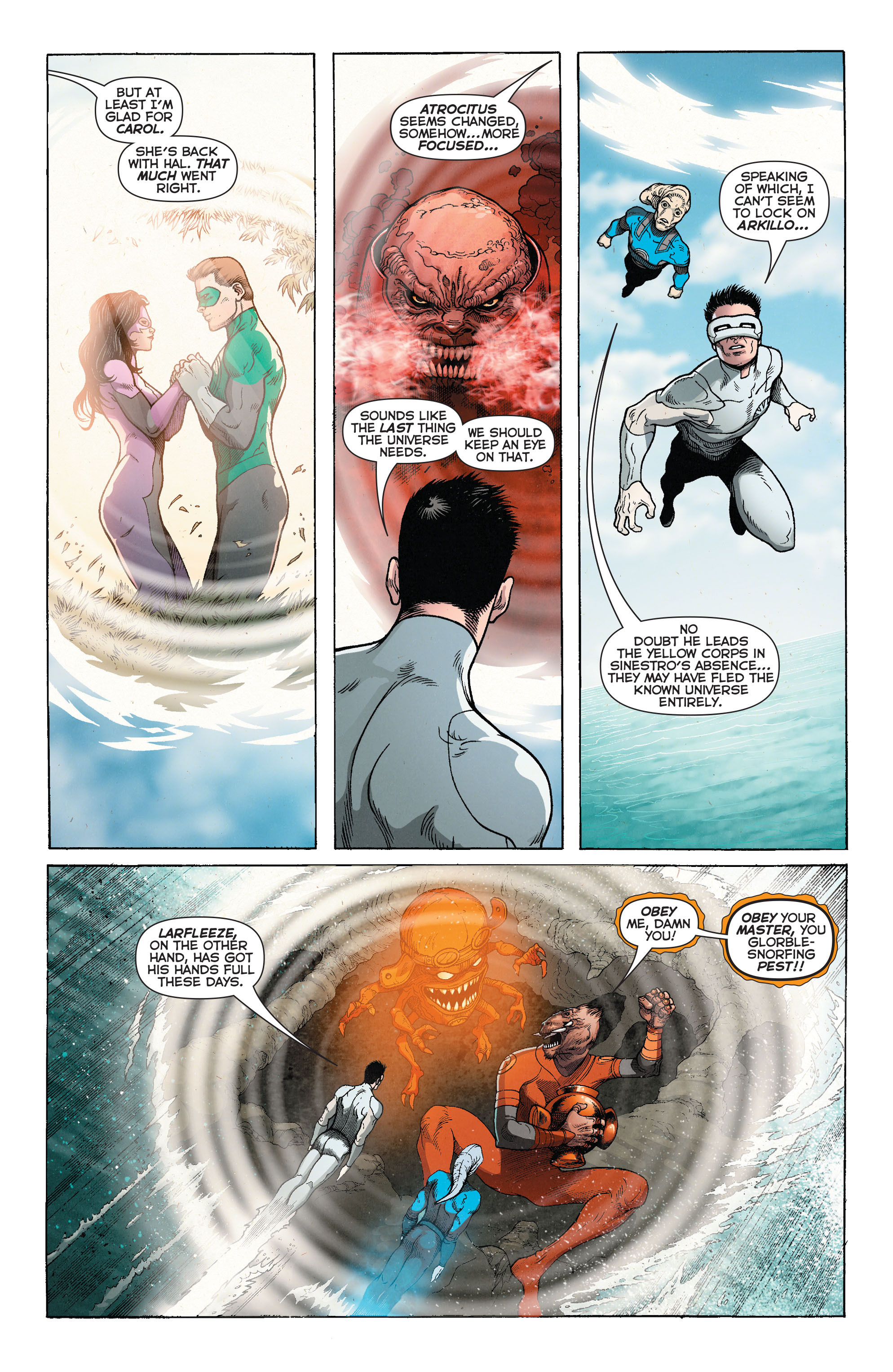 Read online Green Lantern: The Wrath of the First Lantern comic -  Issue # TPB - 346