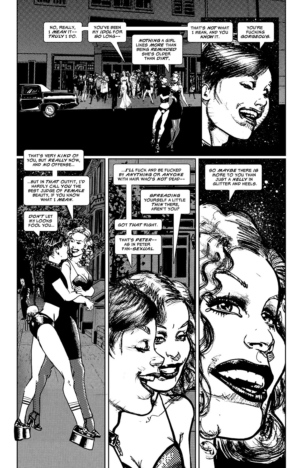 Read online Black Kiss II comic -  Issue #4 - 16