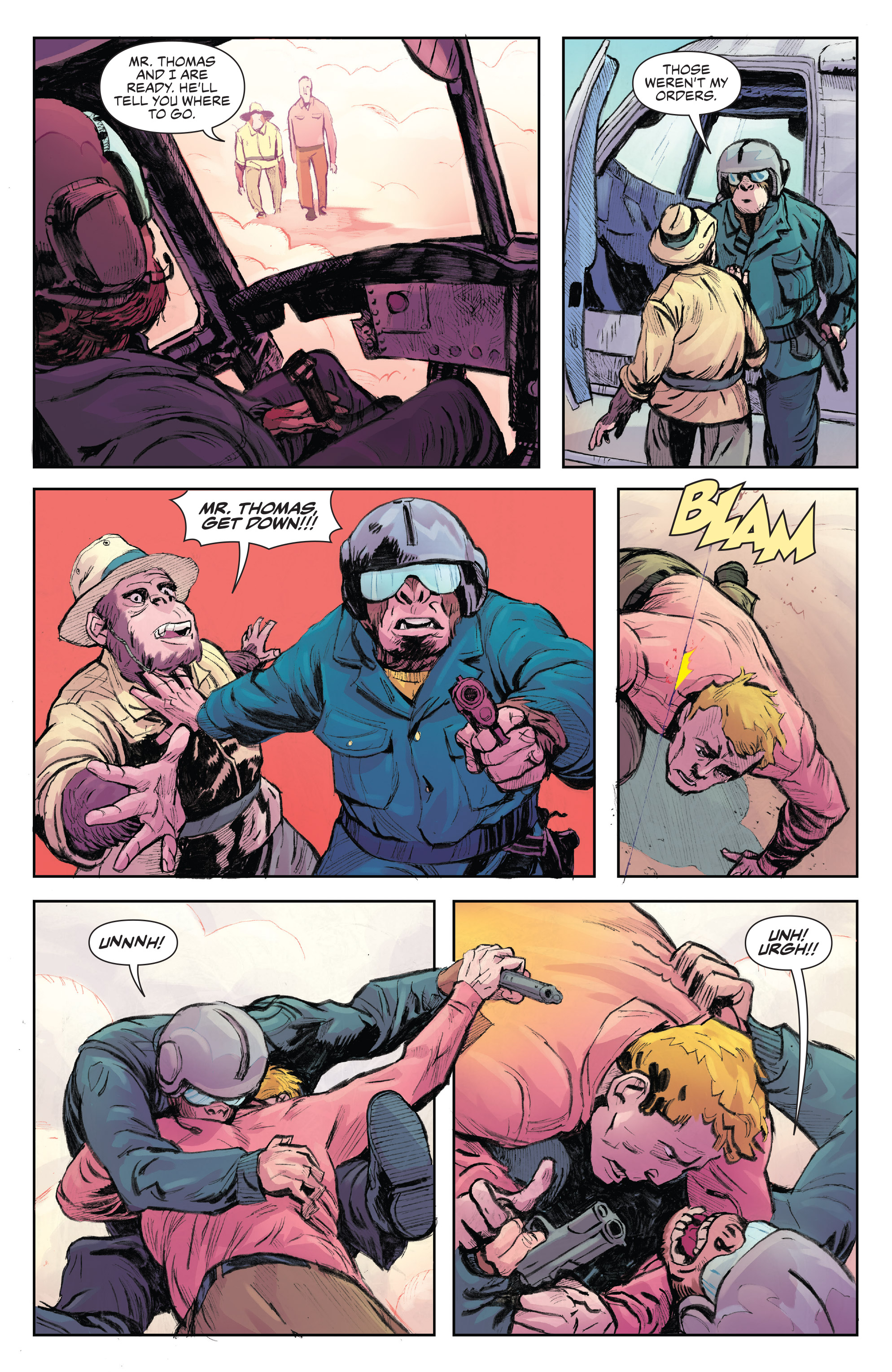 Read online Planet of the Apes Visionaries comic -  Issue # TPB - 106