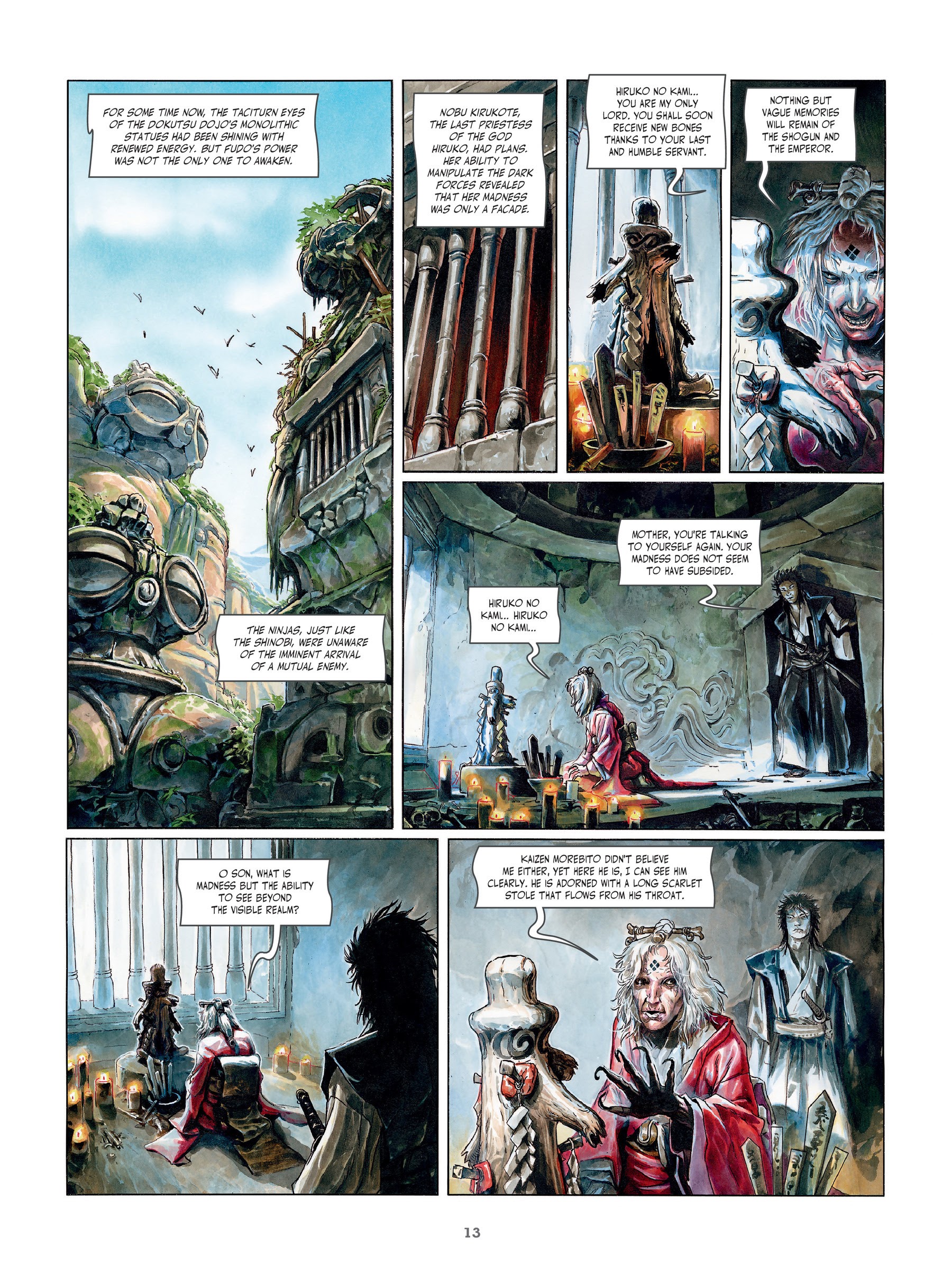 Read online The Mask of Fudo comic -  Issue #3 - 14