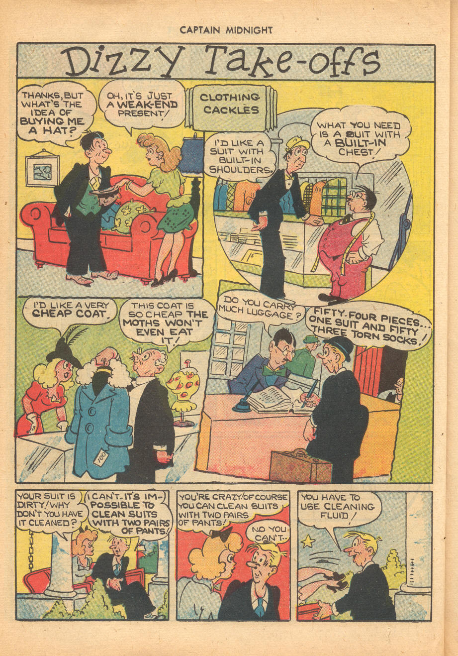 Read online Captain Midnight (1942) comic -  Issue #55 - 38