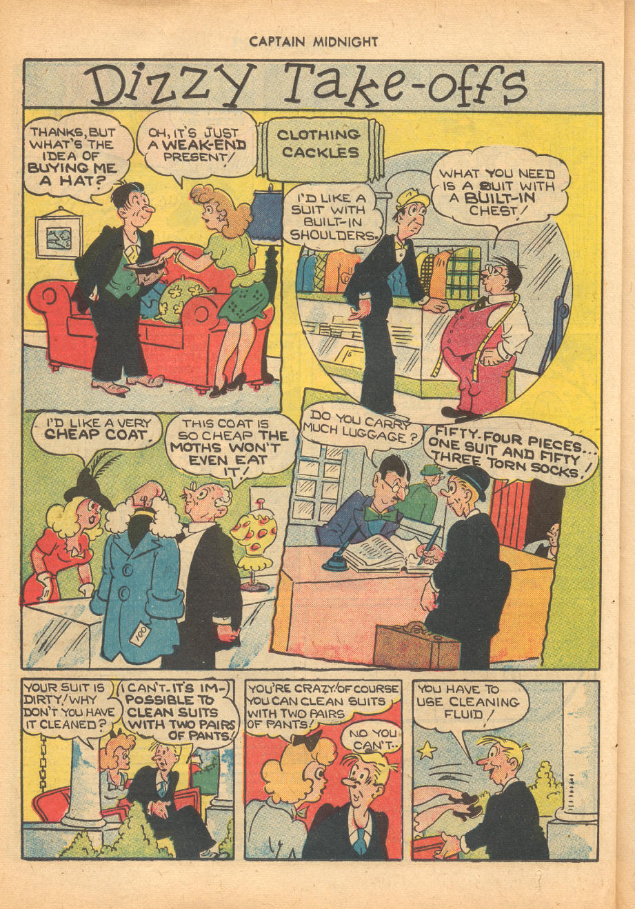 Read online Captain Midnight (1942) comic -  Issue #55 - 38