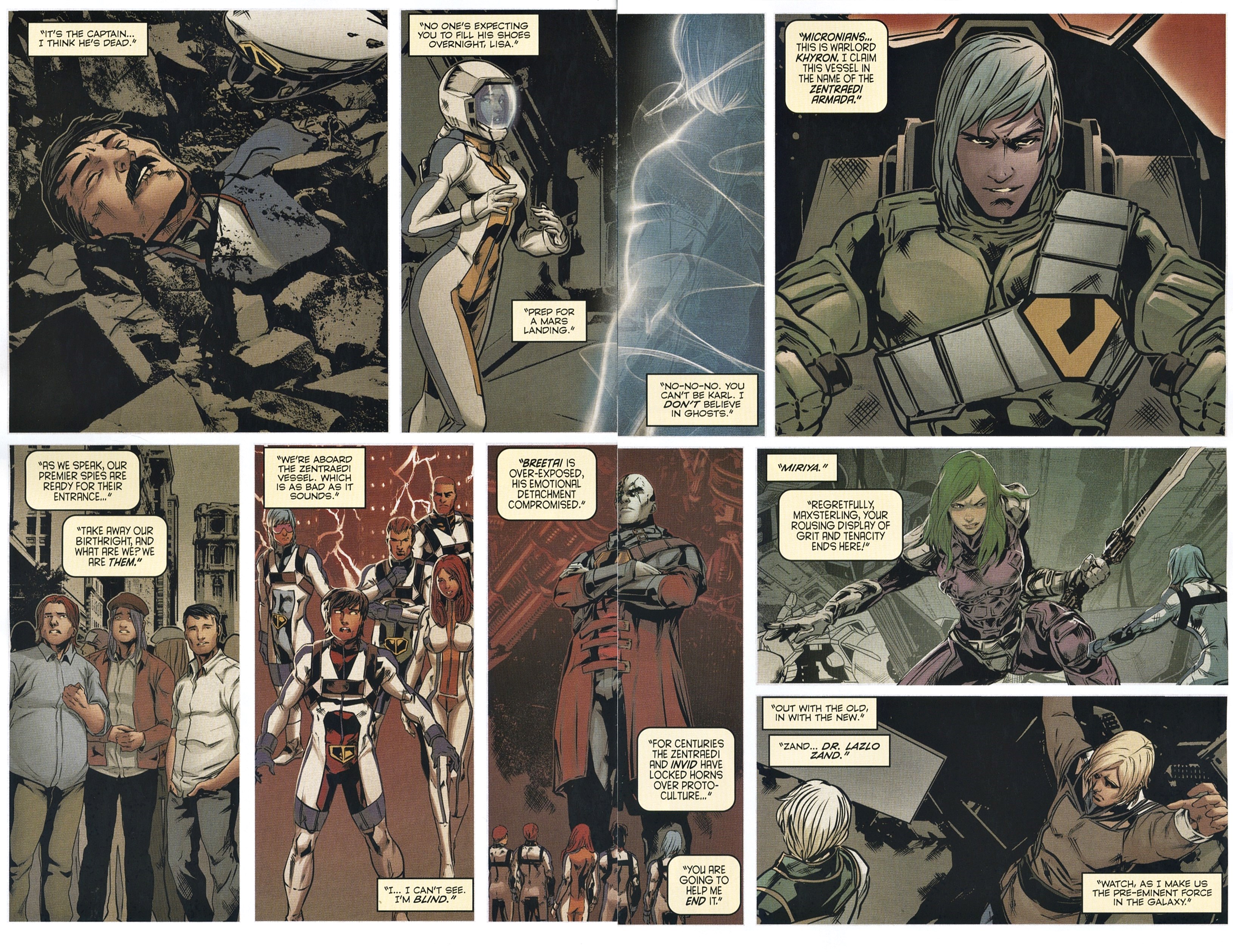 Read online Free Comic Book Day 2019 comic -  Issue # Robotech - 8