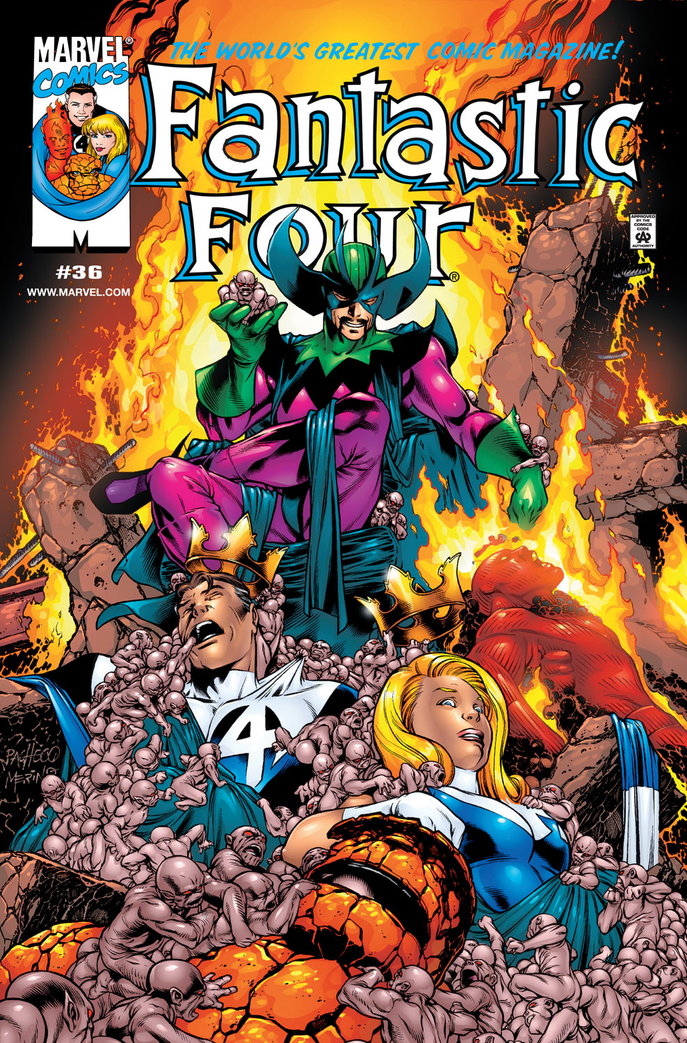 Read online Fantastic Four (1998) comic -  Issue #36 - 1