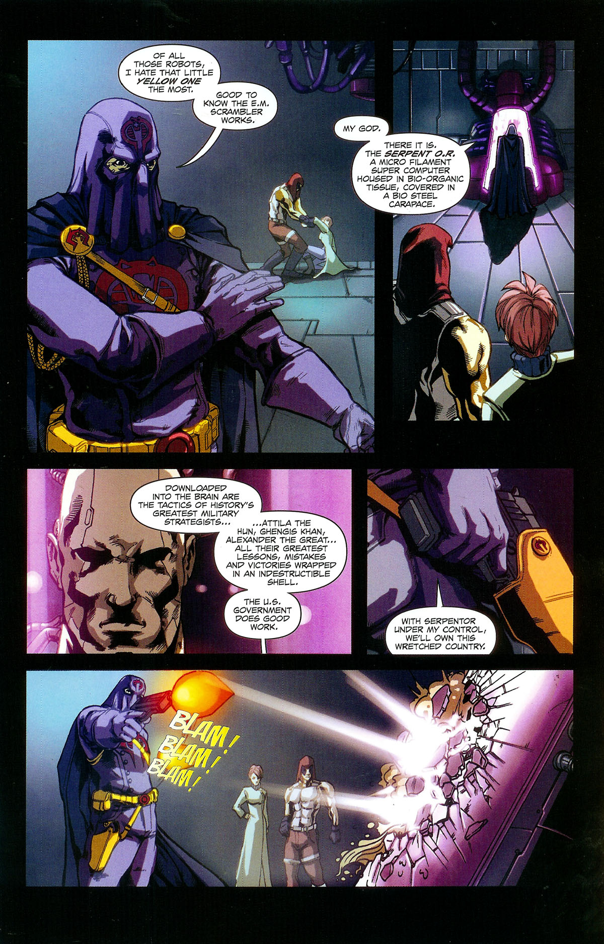 Read online G.I. Joe vs. The Transformers III: The Art of War comic -  Issue #1 - 19