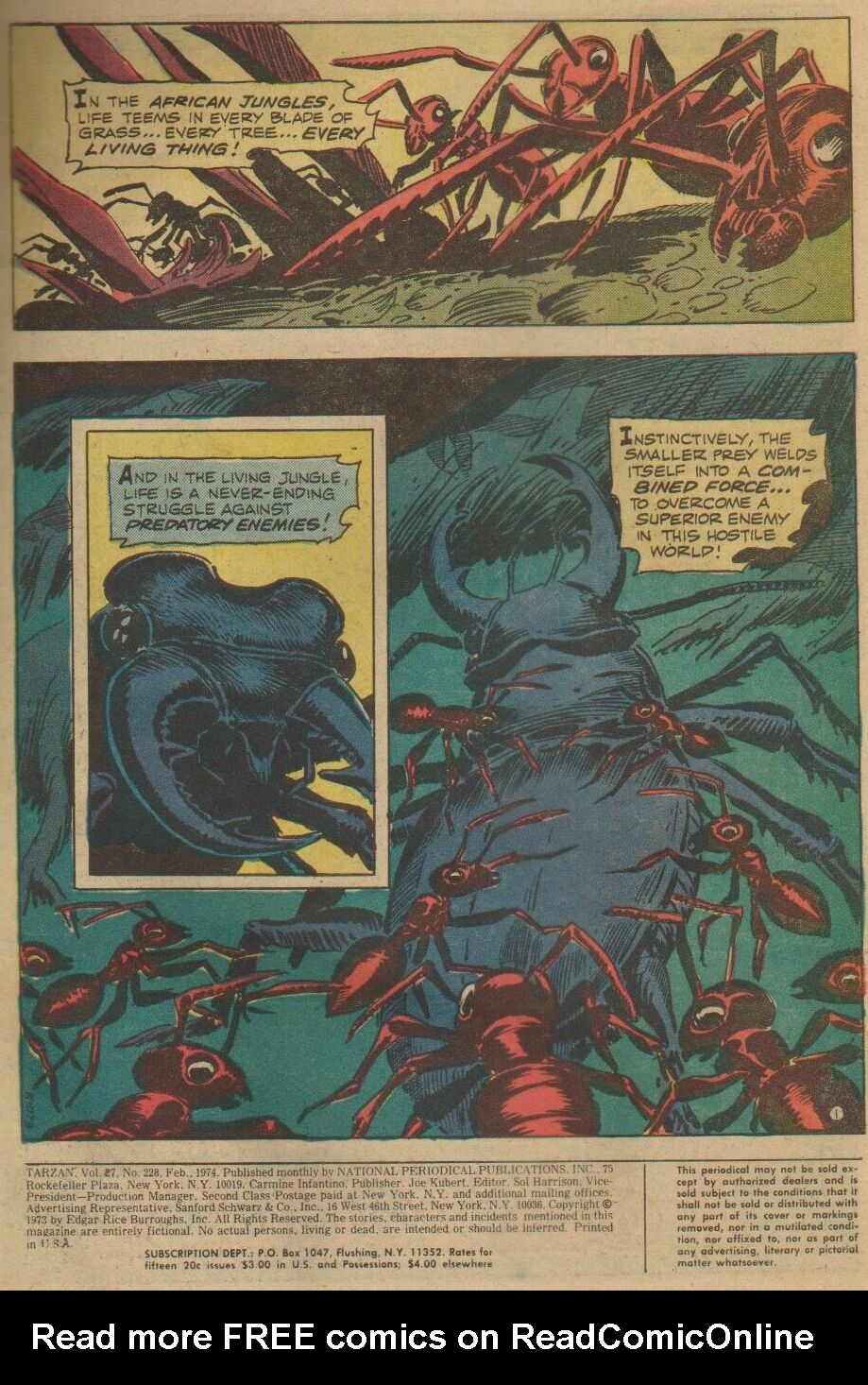 Read online Tarzan (1972) comic -  Issue #228 - 2