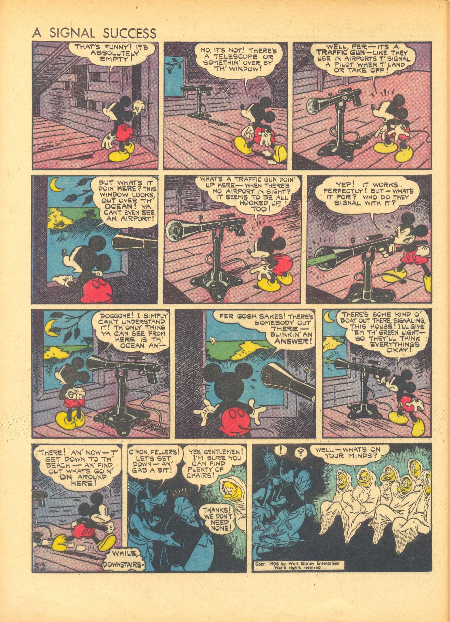 Read online Walt Disney's Comics and Stories comic -  Issue #4 - 54