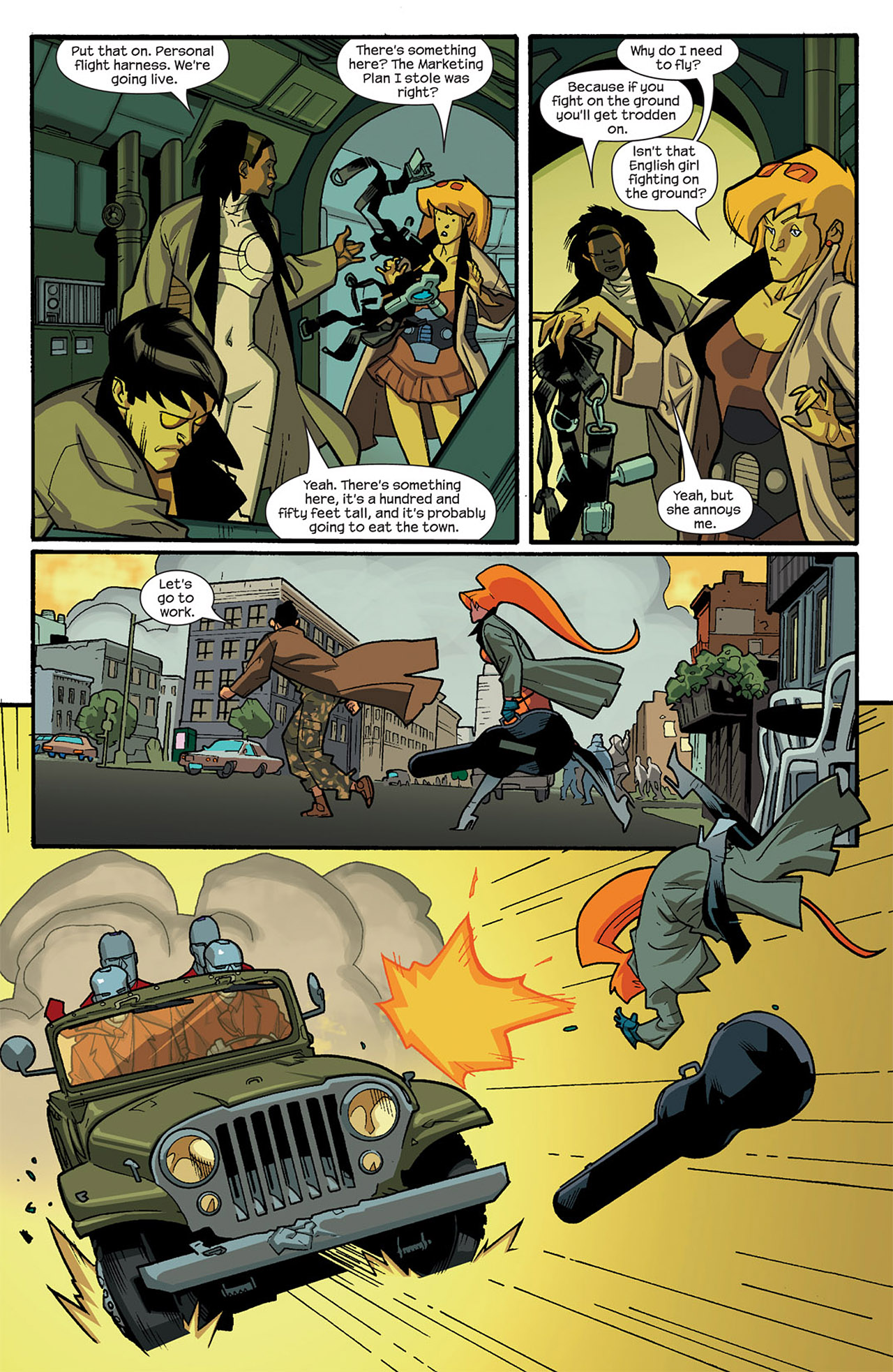 Read online Nextwave: Agents Of H.A.T.E. comic -  Issue #1 - 15
