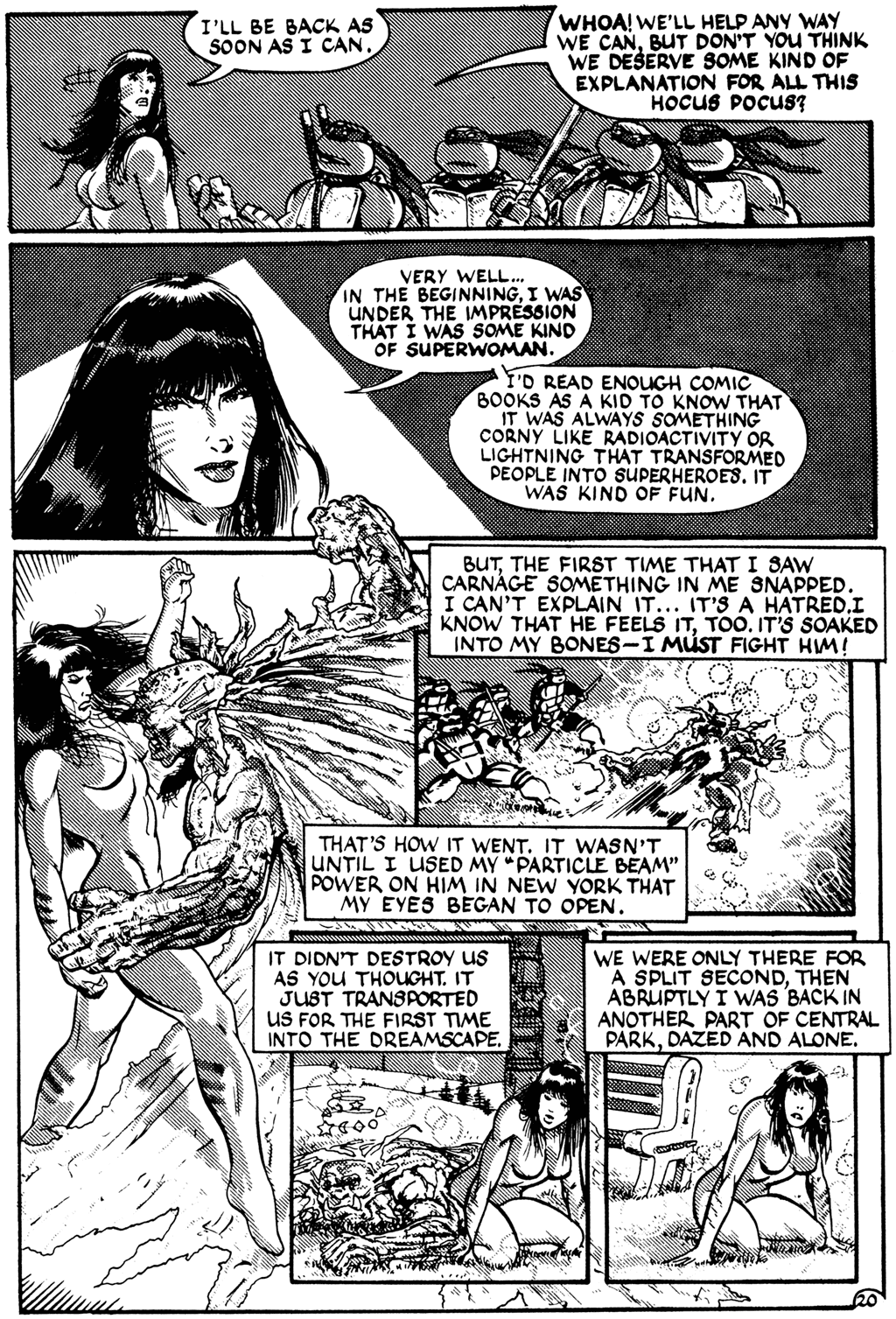 Read online Teenage Mutant Ninja Turtles (1984) comic -  Issue #27 - 20